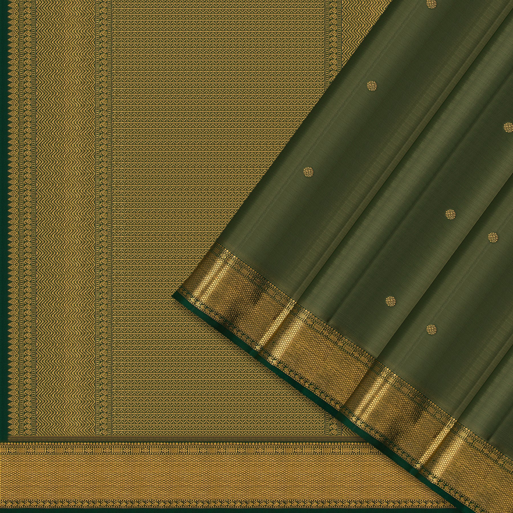 Kanakavalli Kanjivaram Silk Sari 24-110-HS001-05522 - Cover View