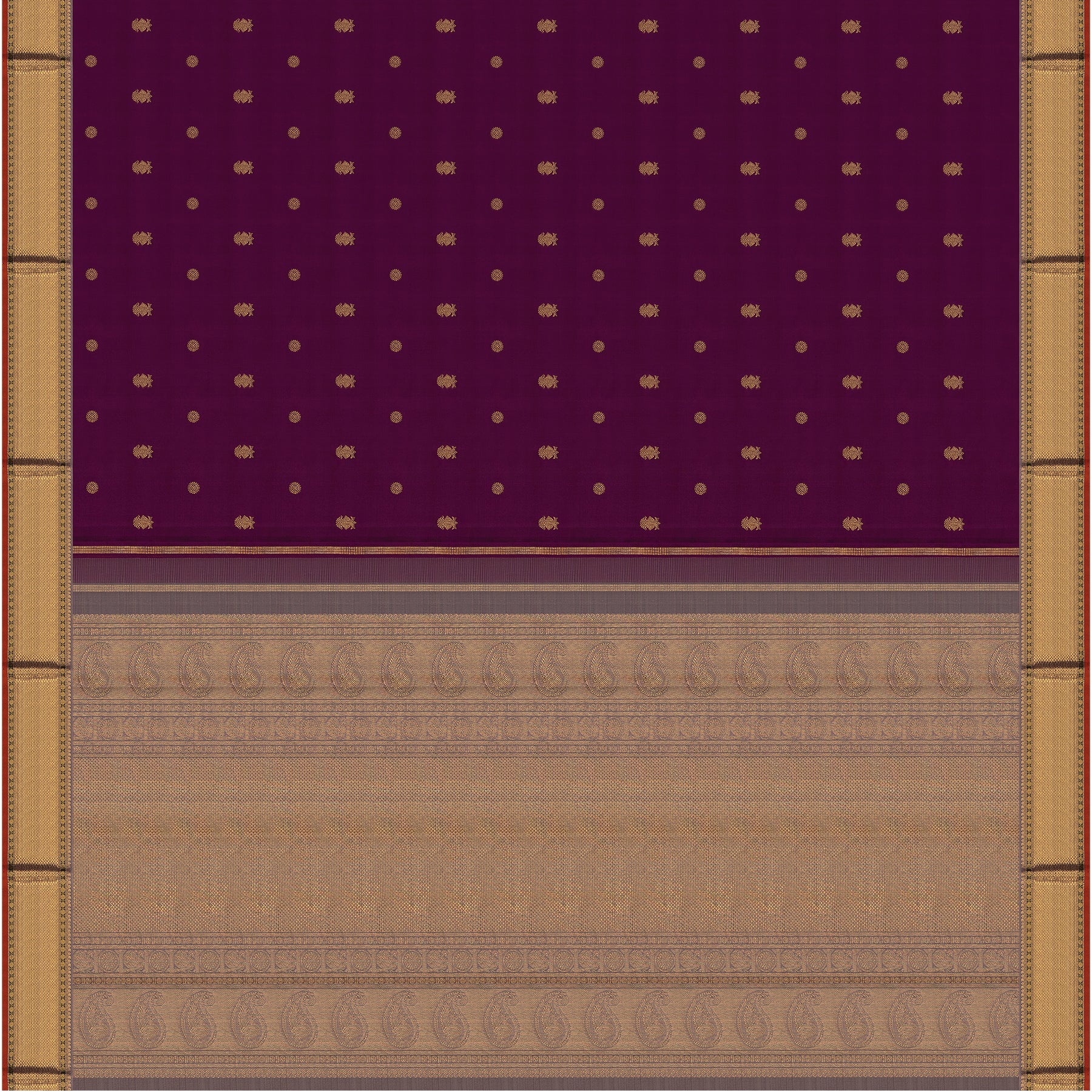 Kanakavalli Kanjivaram Silk Sari 24-110-HS001-05530 - Full View