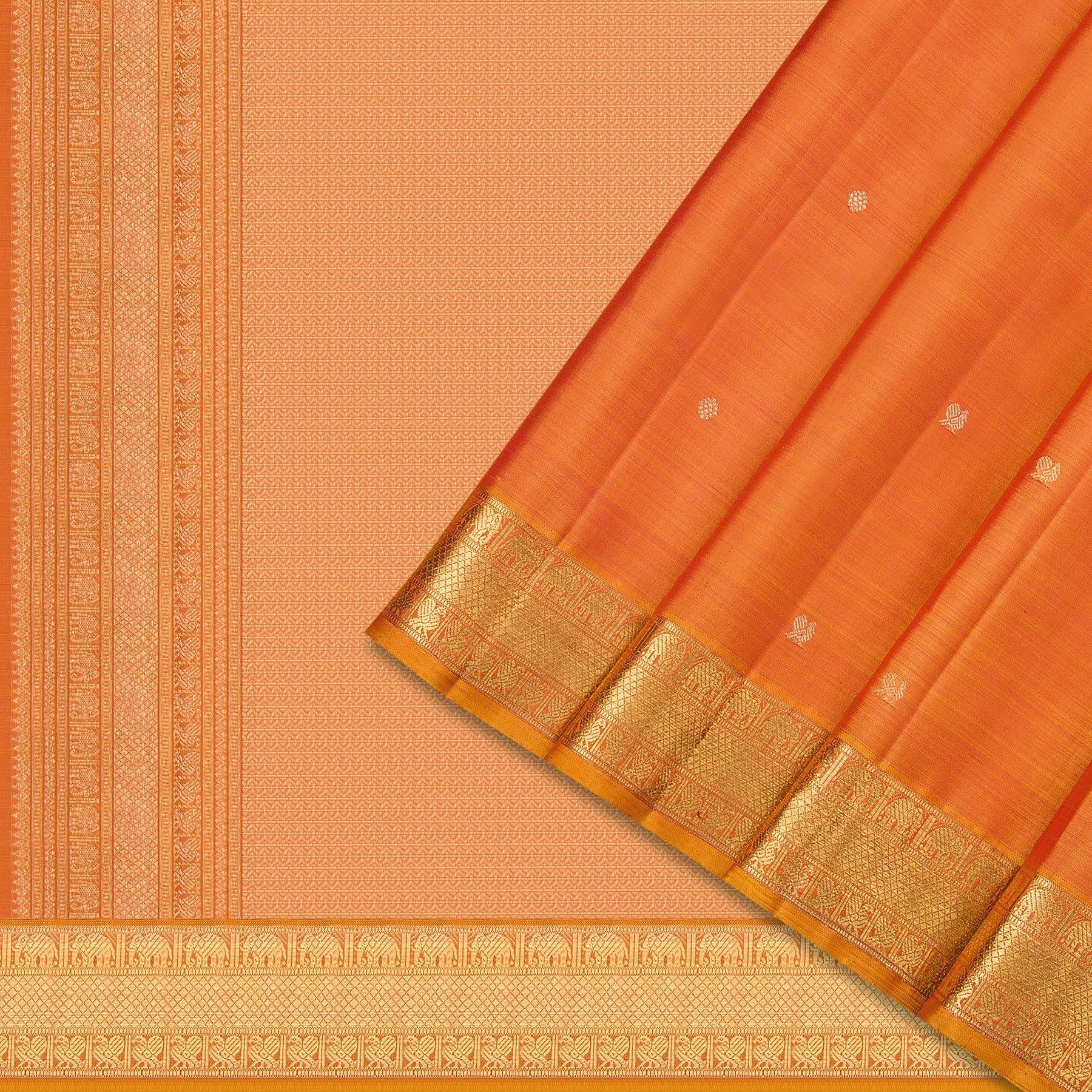 Kanakavalli Kanjivaram Silk Sari 24-110-HS001-05534 - Cover View