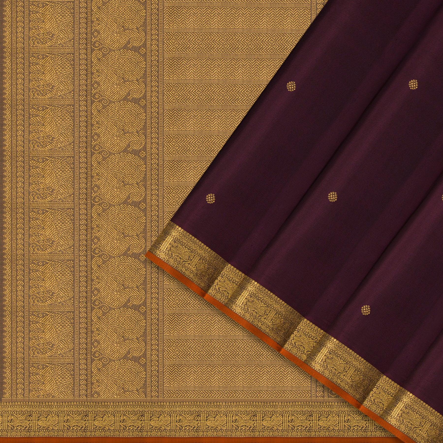 Kanakavalli Kanjivaram Silk Sari 24-110-HS001-05536 - Cover View