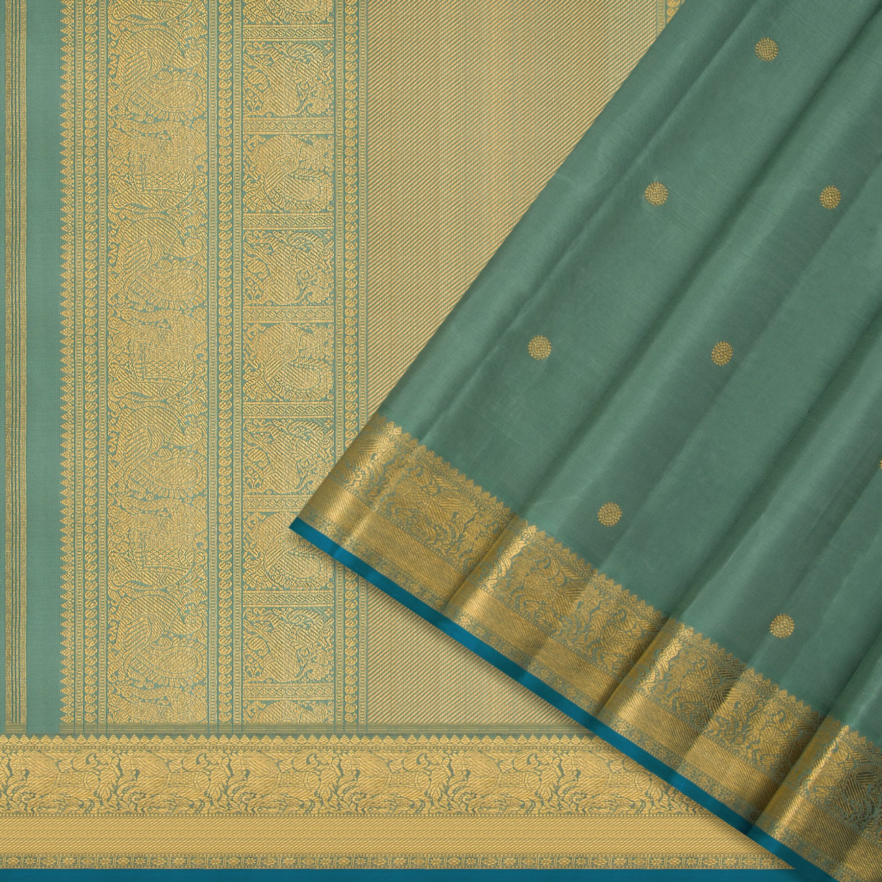 Kanakavalli Kanjivaram Silk Sari 24-110-HS001-05548 - Cover View