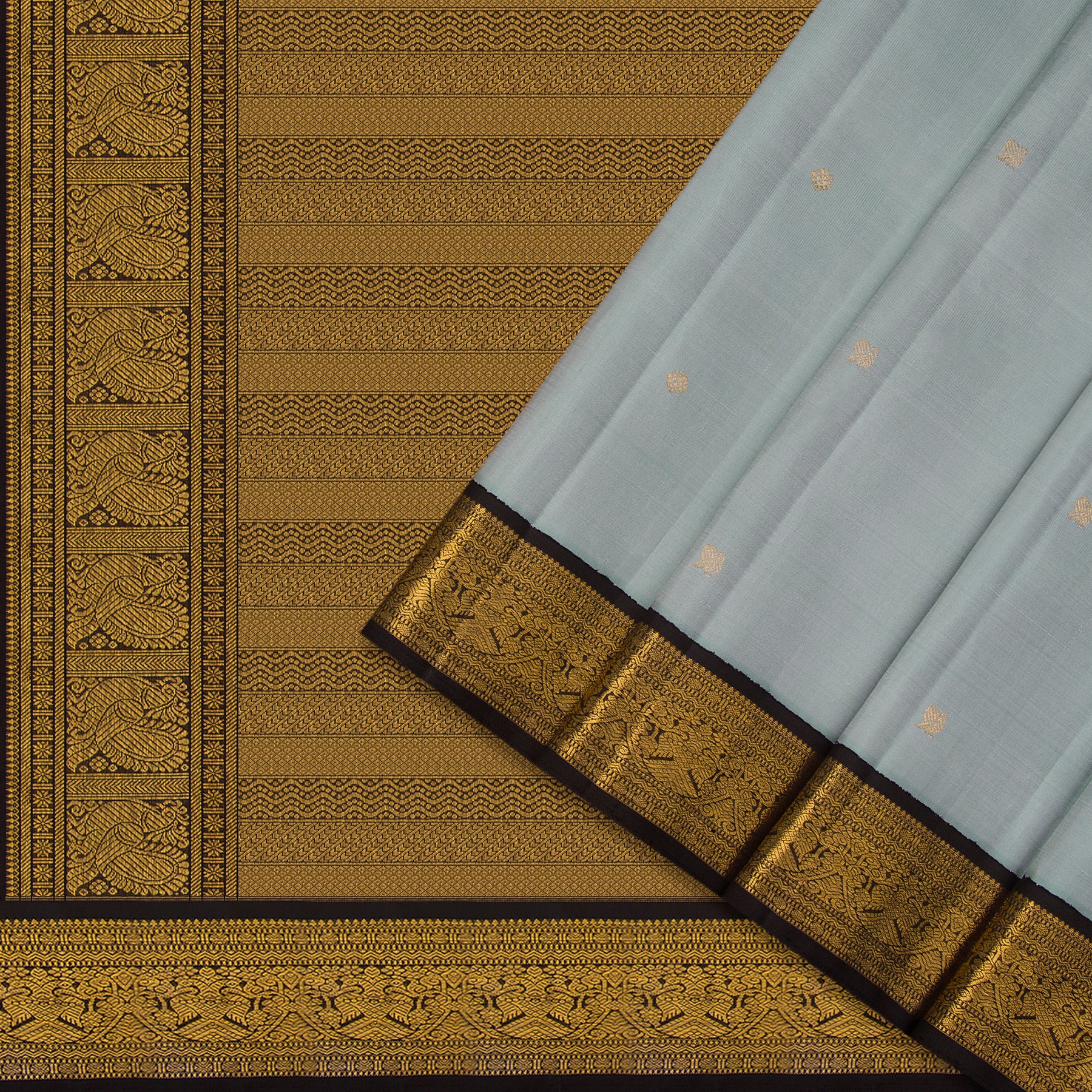 Kanakavalli Kanjivaram Silk Sari 24-110-HS001-05639 - Cover View