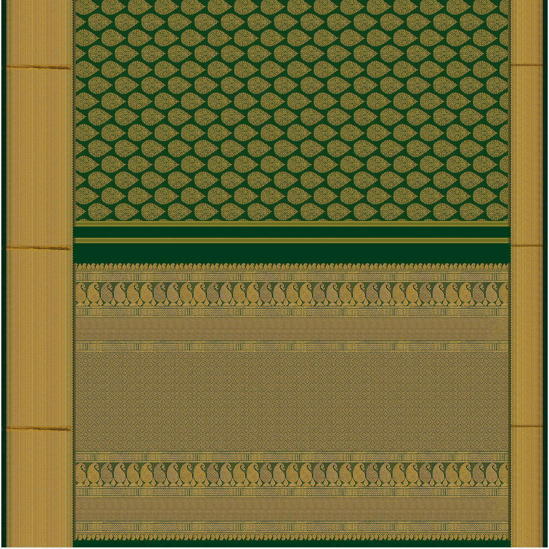 Kanakavalli Kanjivaram Silk Sari 24-110-HS001-05643 - Full View