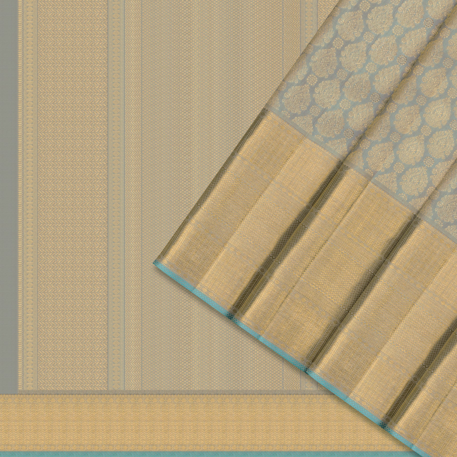 Kanakavalli Kanjivaram Silk Sari 24-110-HS001-05648 - Cover View