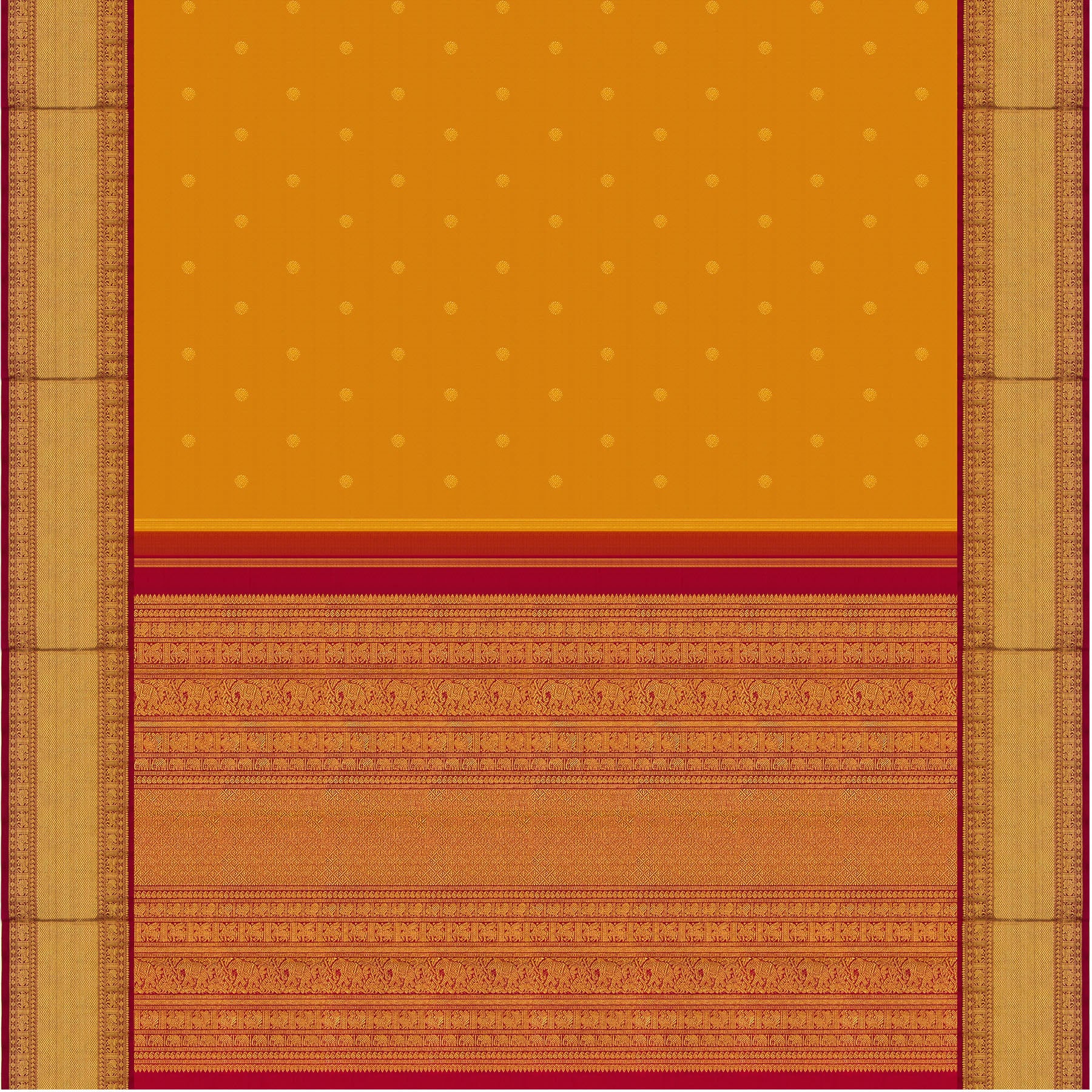 Kanakavalli Kanjivaram Silk Sari 24-110-HS001-05654 - Full View