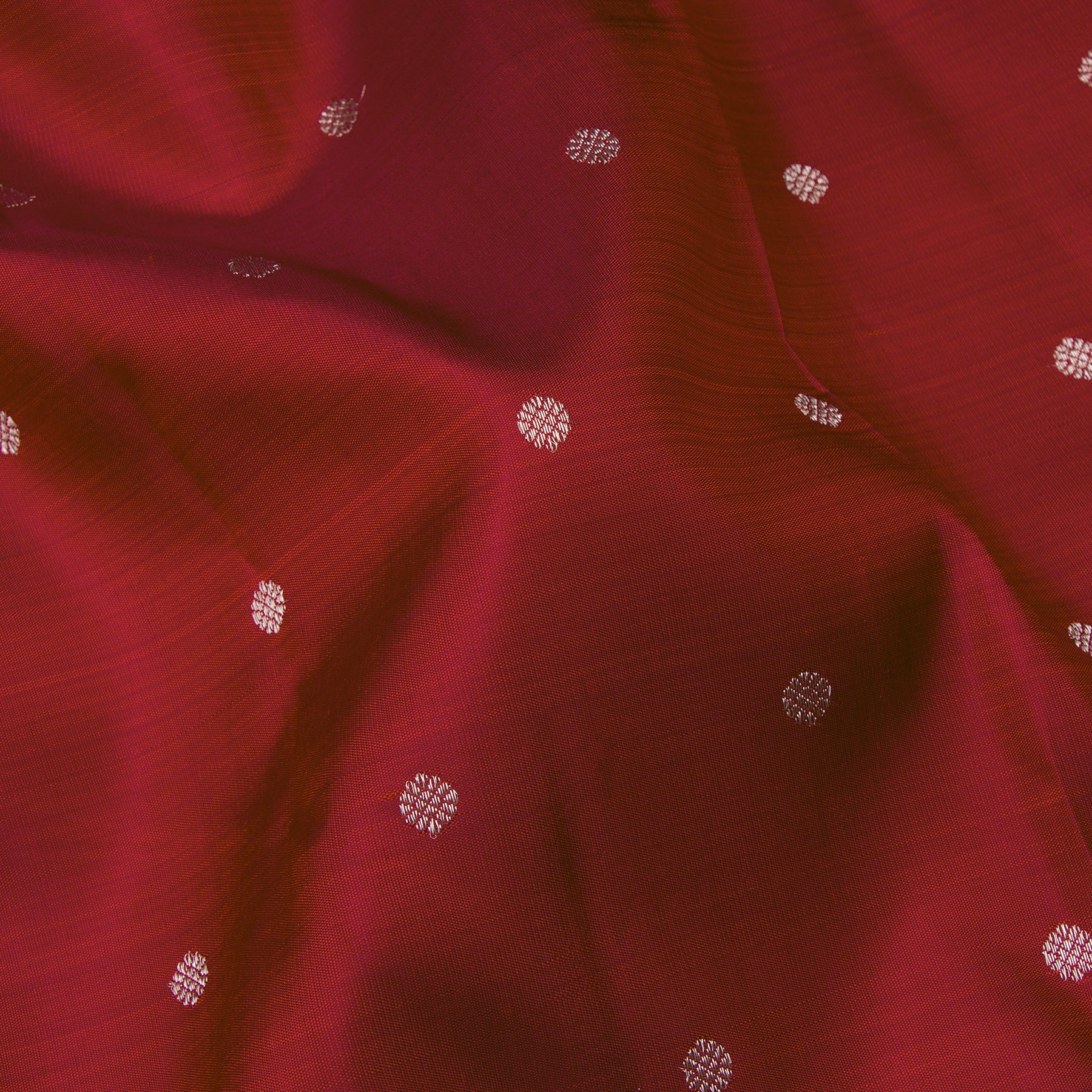 Kanakavalli Kanjivaram Silk Sari 24-110-HS001-05657 - Fabric View