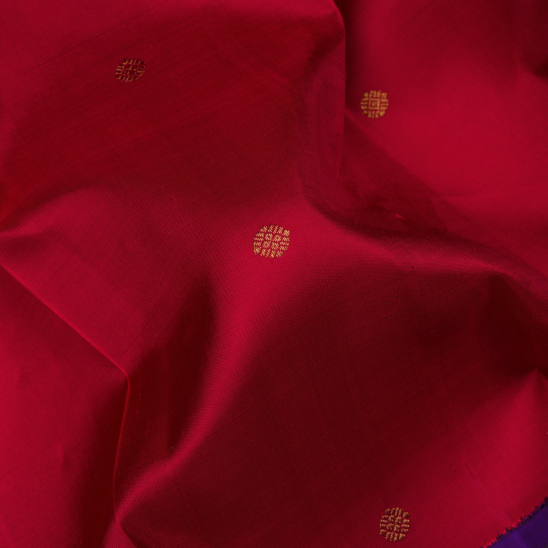 Kanakavalli Kanjivaram Silk Sari 24-110-HS001-05660 - Fabric View