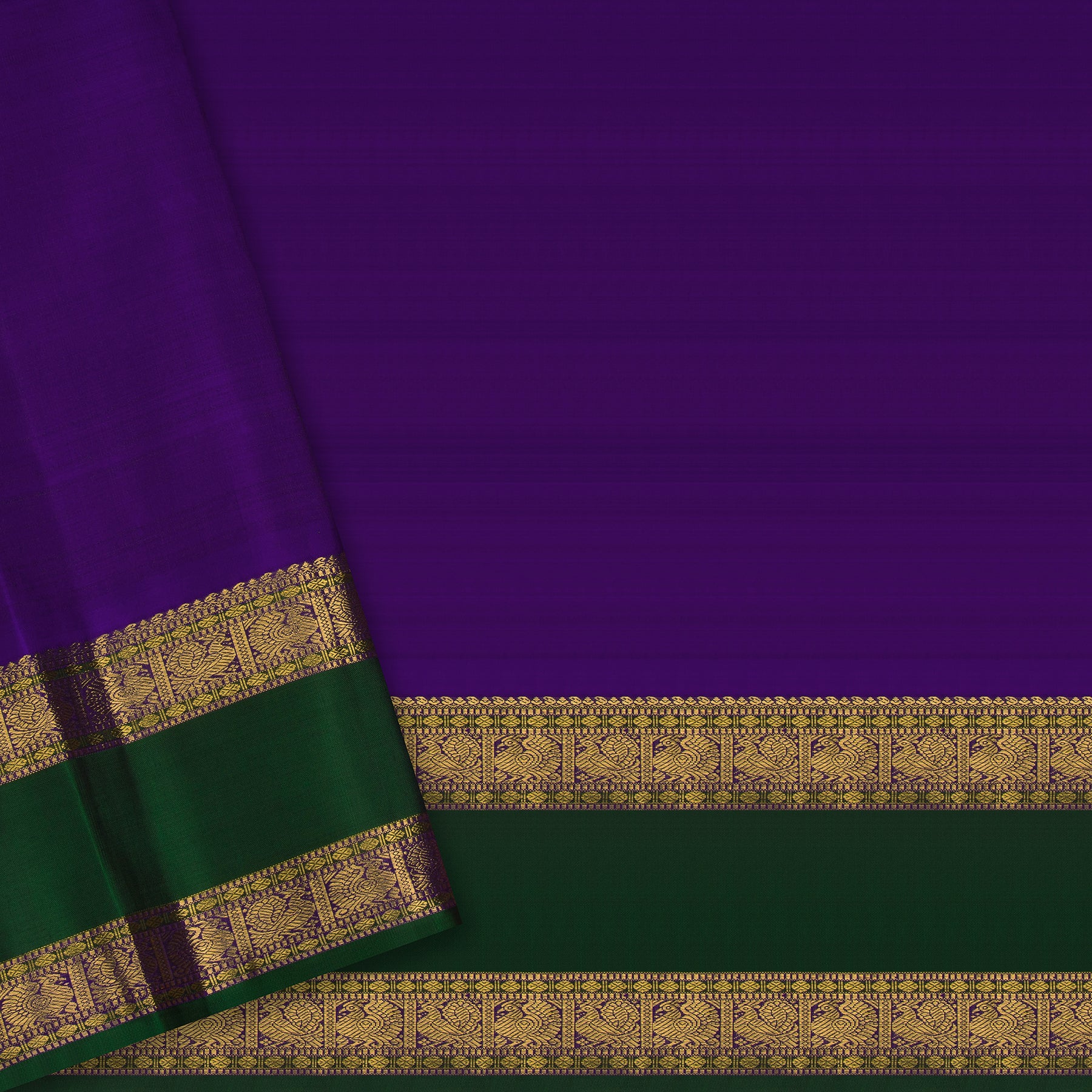 Kanakavalli Kanjivaram Silk Sari 24-110-HS001-05660 - Blouse View