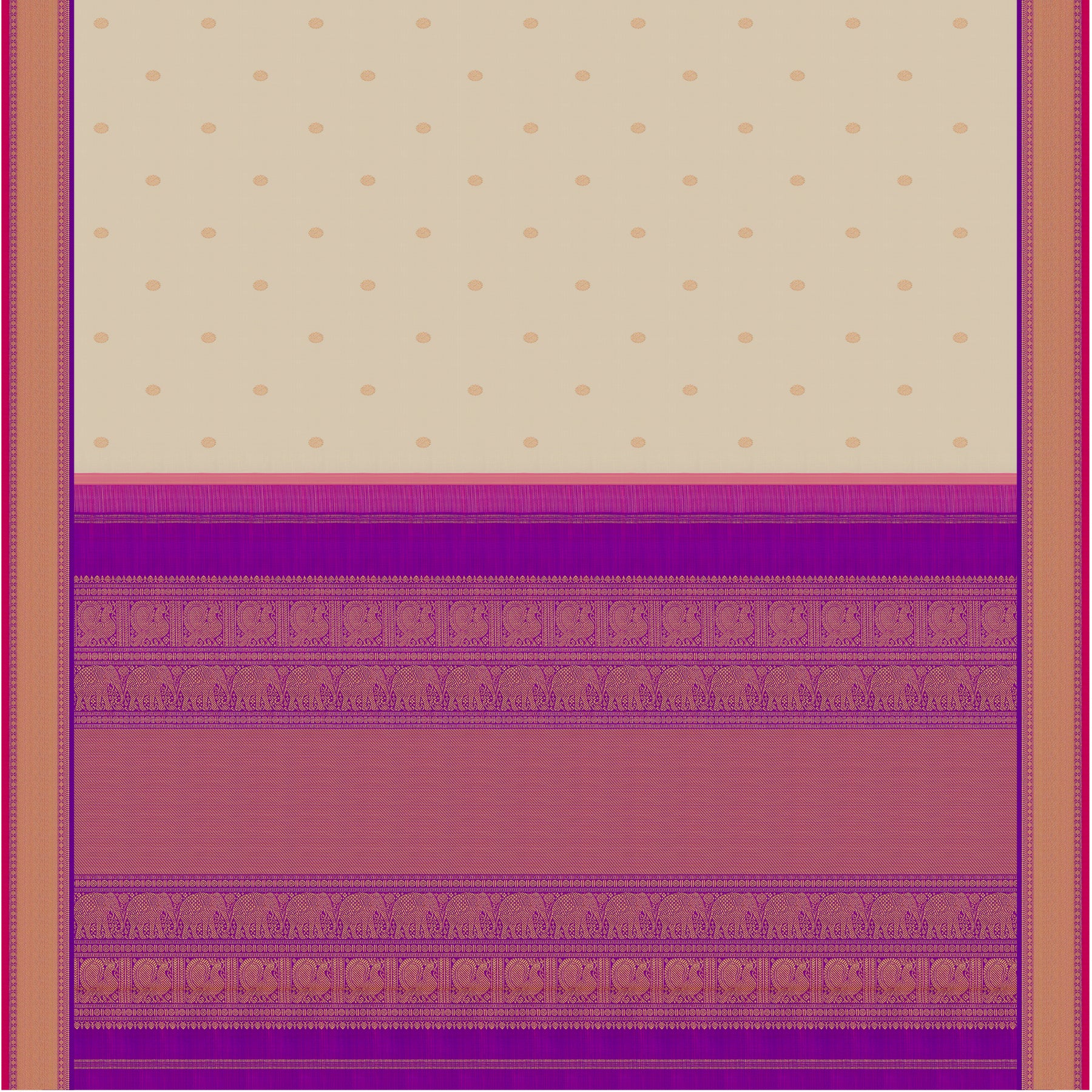 Kanakavalli Kanjivaram Silk Sari 24-110-HS001-05661 - Full View