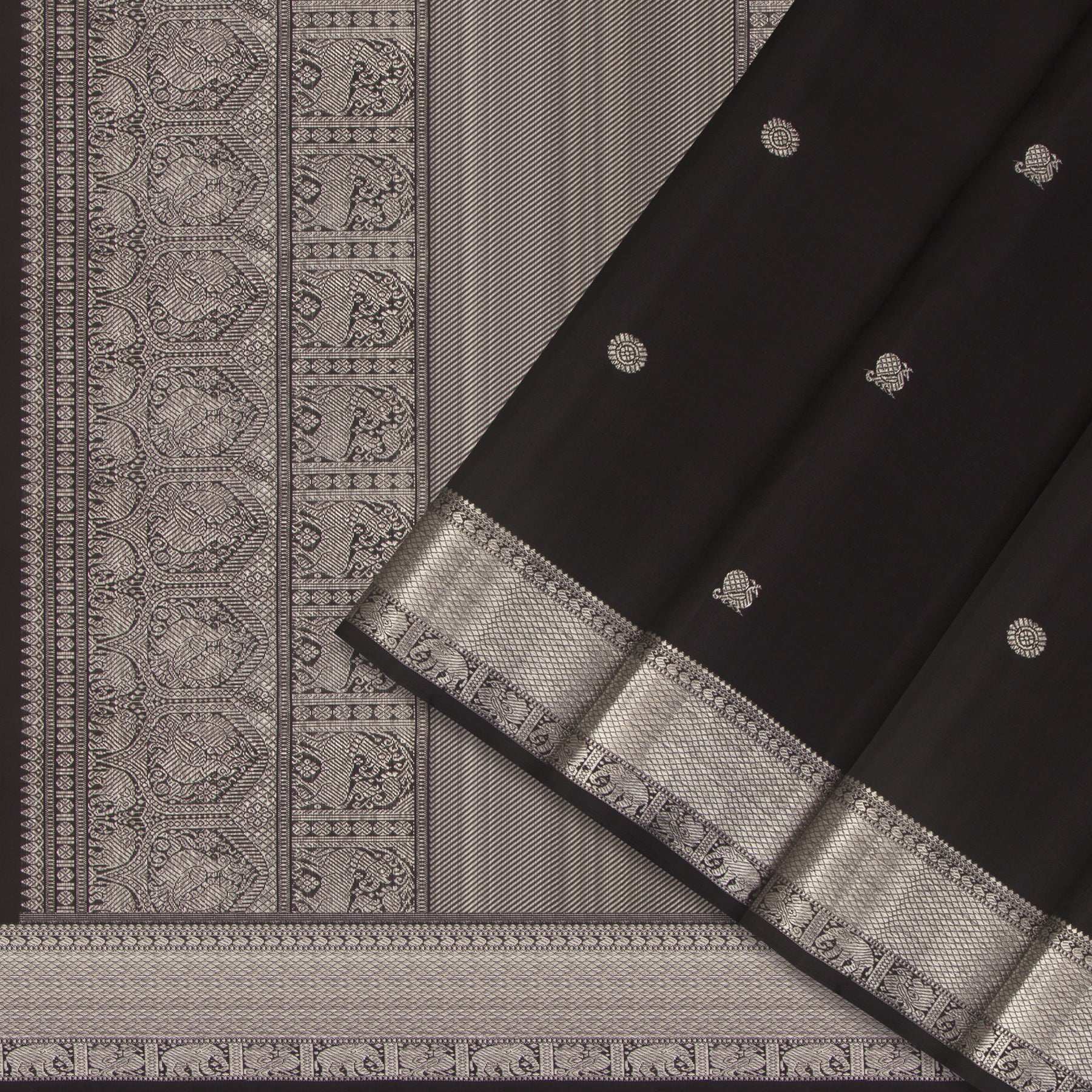 Kanakavalli Kanjivaram Silk Sari 24-110-HS001-05667 - Cover View