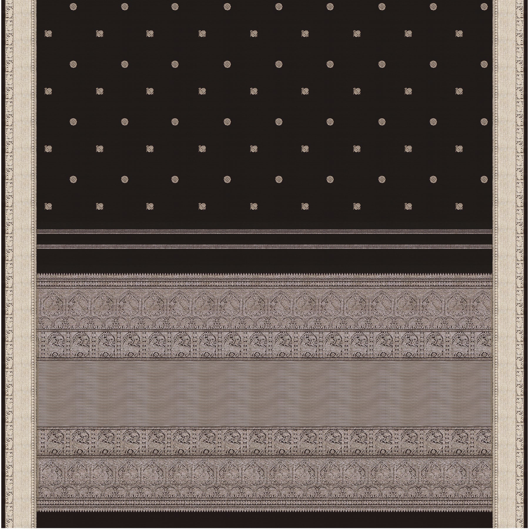 Kanakavalli Kanjivaram Silk Sari 24-110-HS001-05667 - Full View