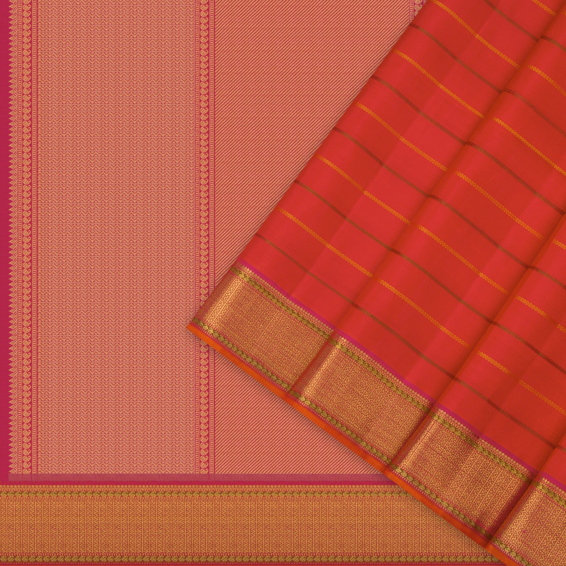 Kanakavalli Kanjivaram Silk Sari 24-110-HS001-06801 - Cover View