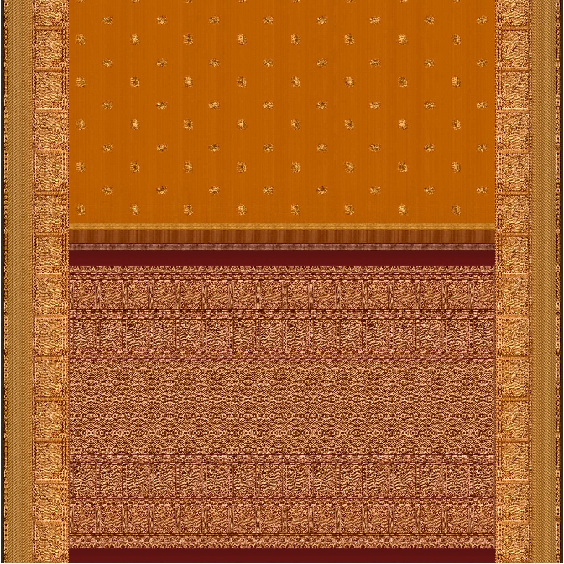 Kanakavalli Kanjivaram Silk Sari 24-110-HS001-06819 - Full View