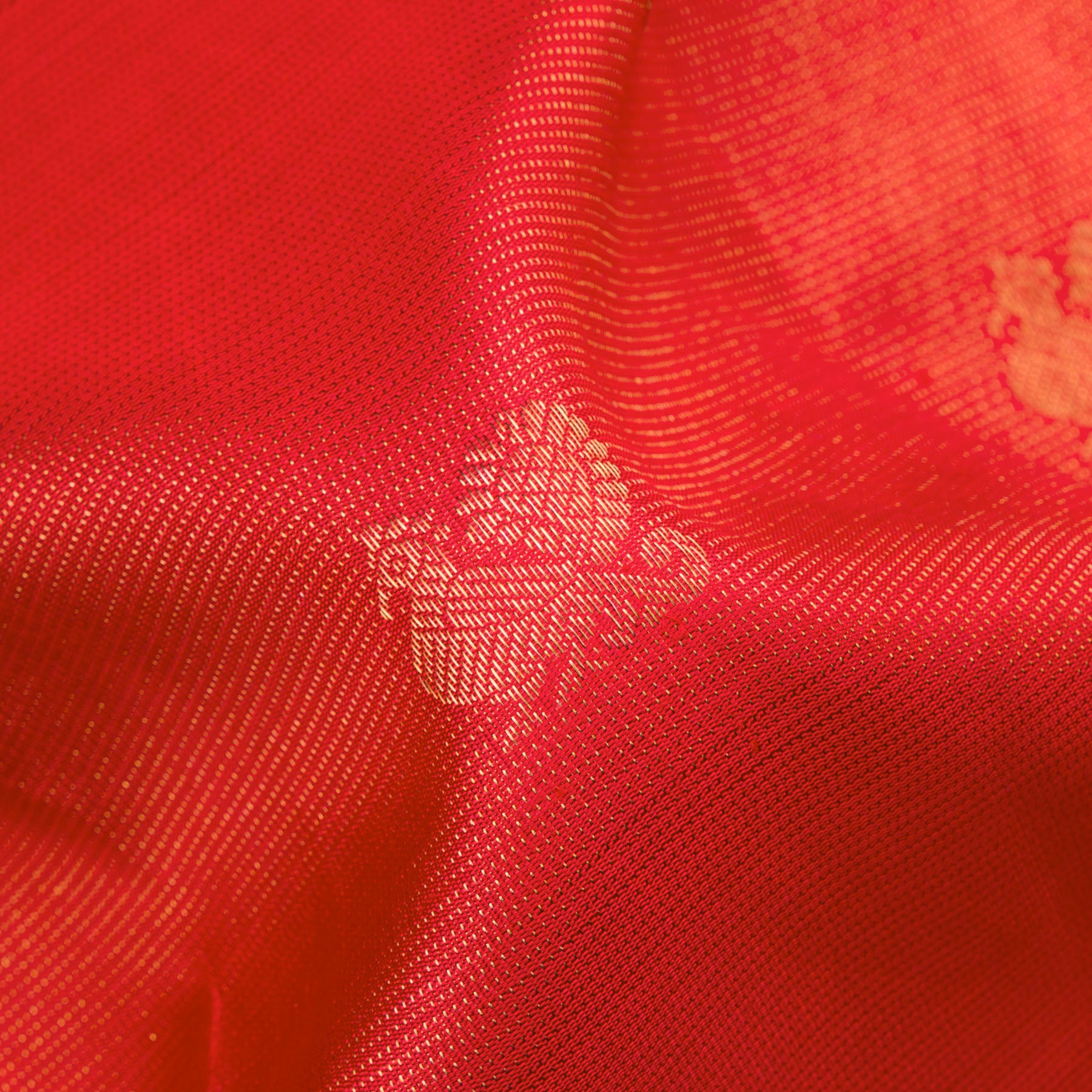 Kanakavalli Kanjivaram Silk Sari 24-110-HS001-06845 - Fabric View