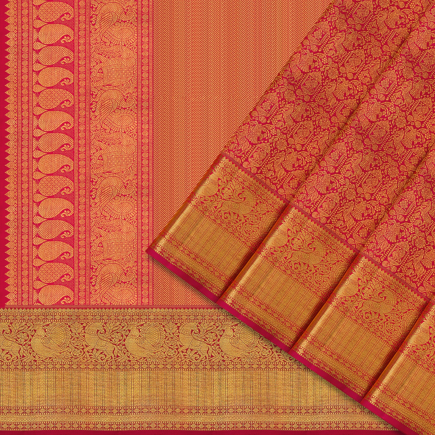 Kanakavalli Kanjivaram Silk Sari 24-110-HS001-06867 - Cover View