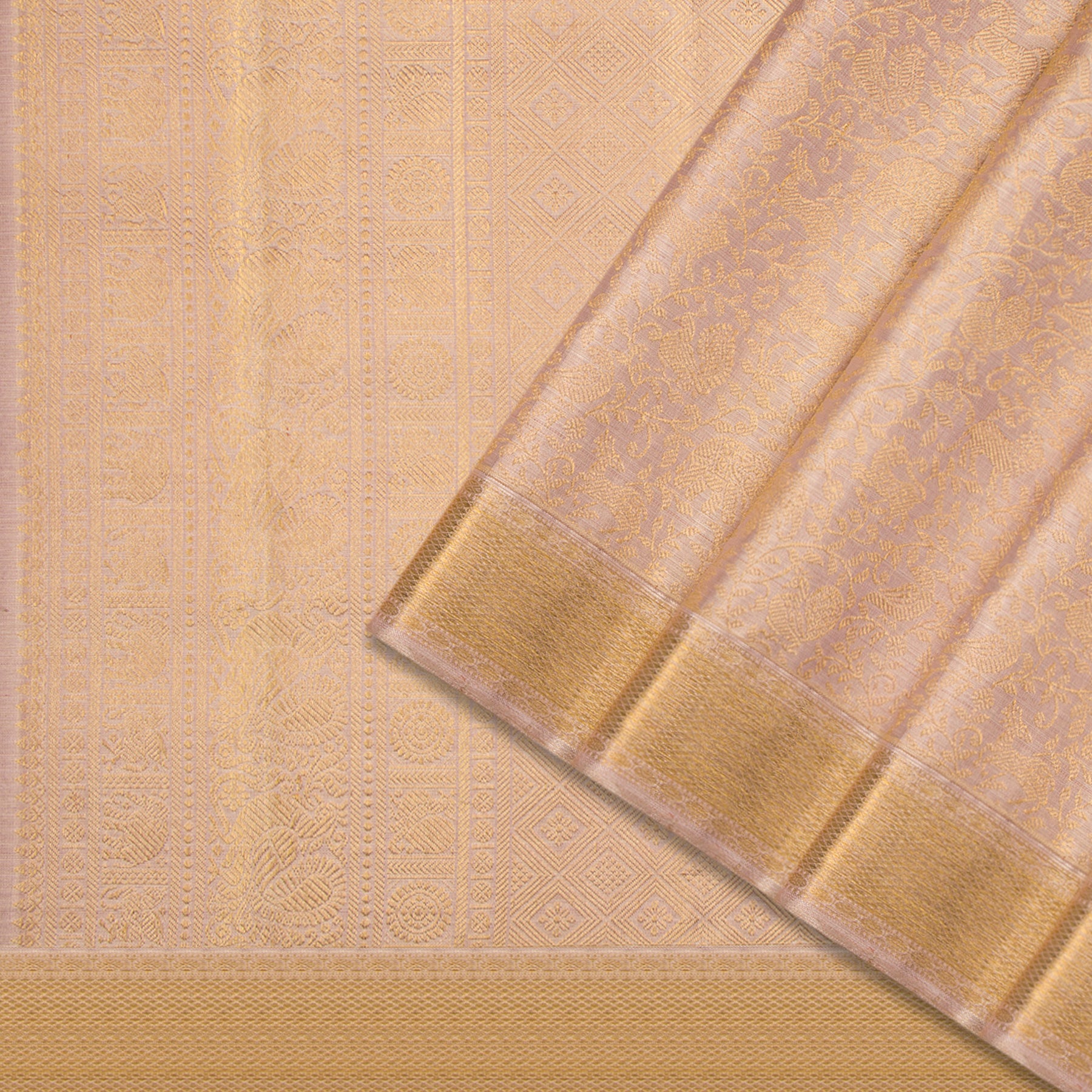 Kanakavalli Kanjivaram Silk Sari 24-110-HS001-07463 - Cover View