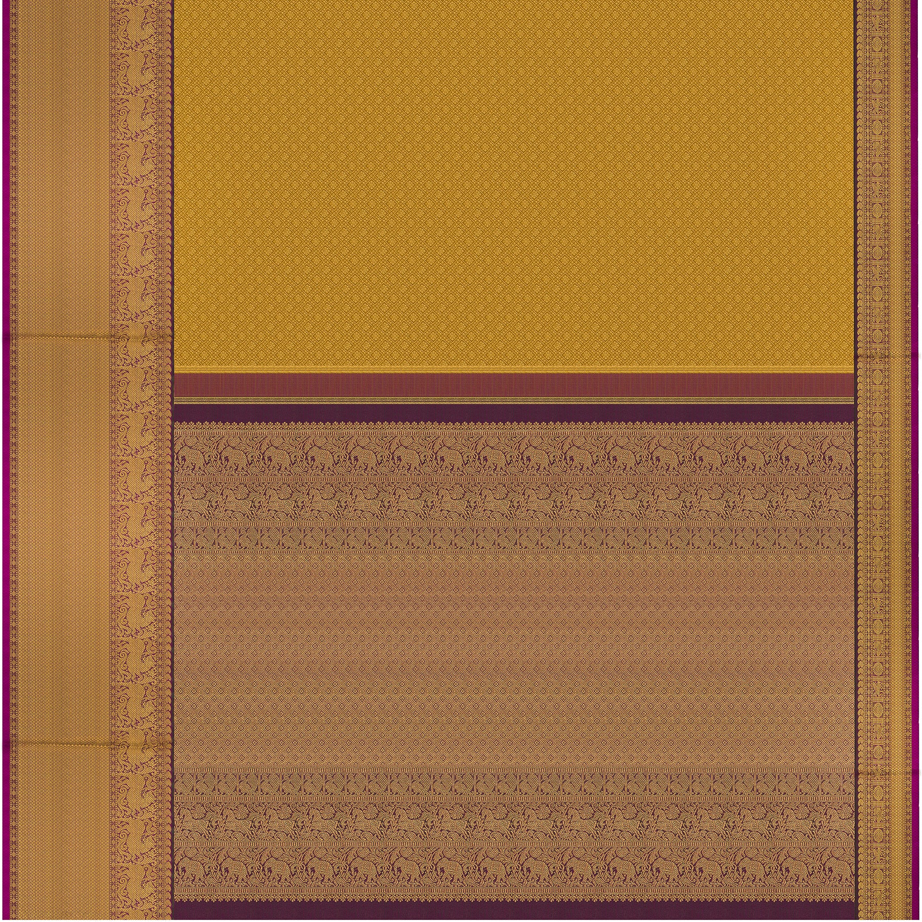 Kanakavalli Kanjivaram Silk Sari 24-110-HS001-07475 - Full View