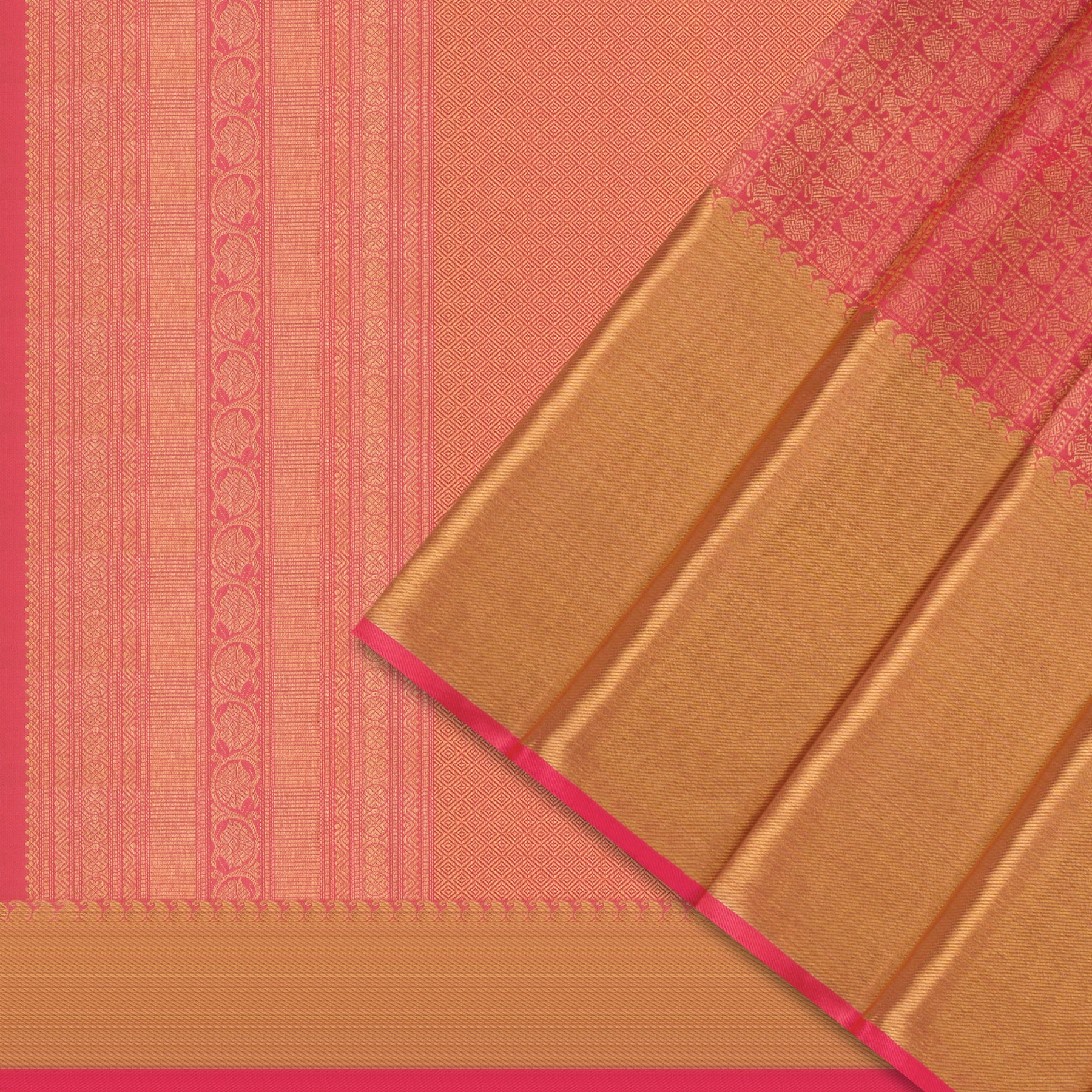 Kanakavalli Kanjivaram Silk Sari 24-110-HS001-07482 - Cover View