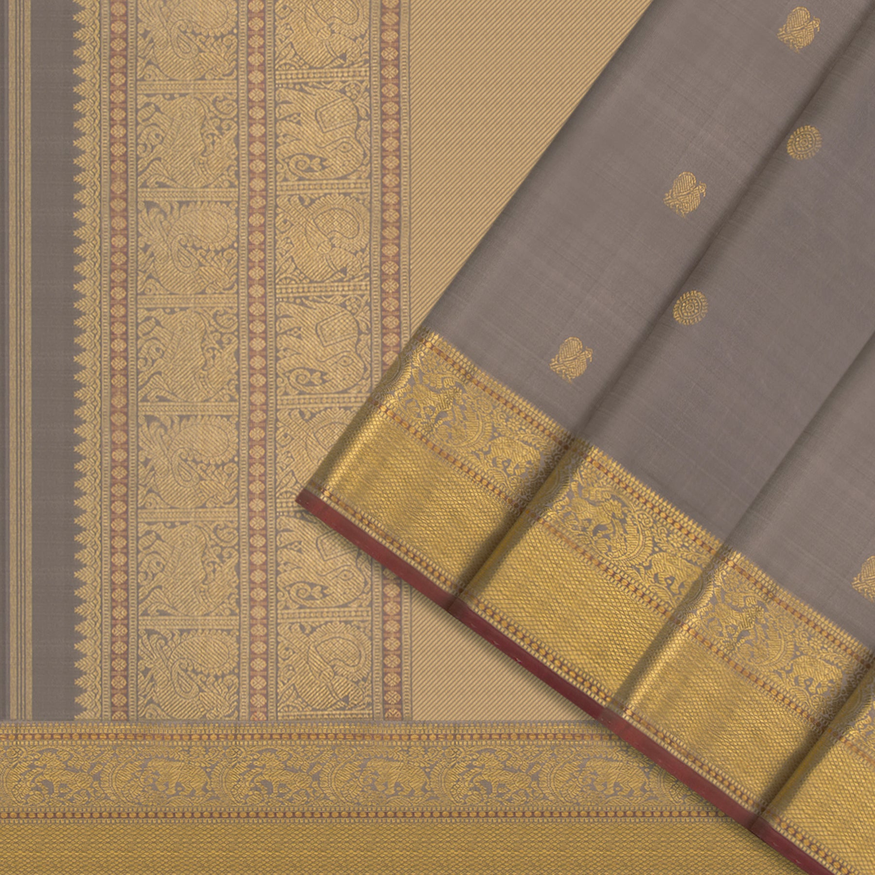 Kanakavalli Kanjivaram Silk Sari 24-110-HS001-07501 - Cover View