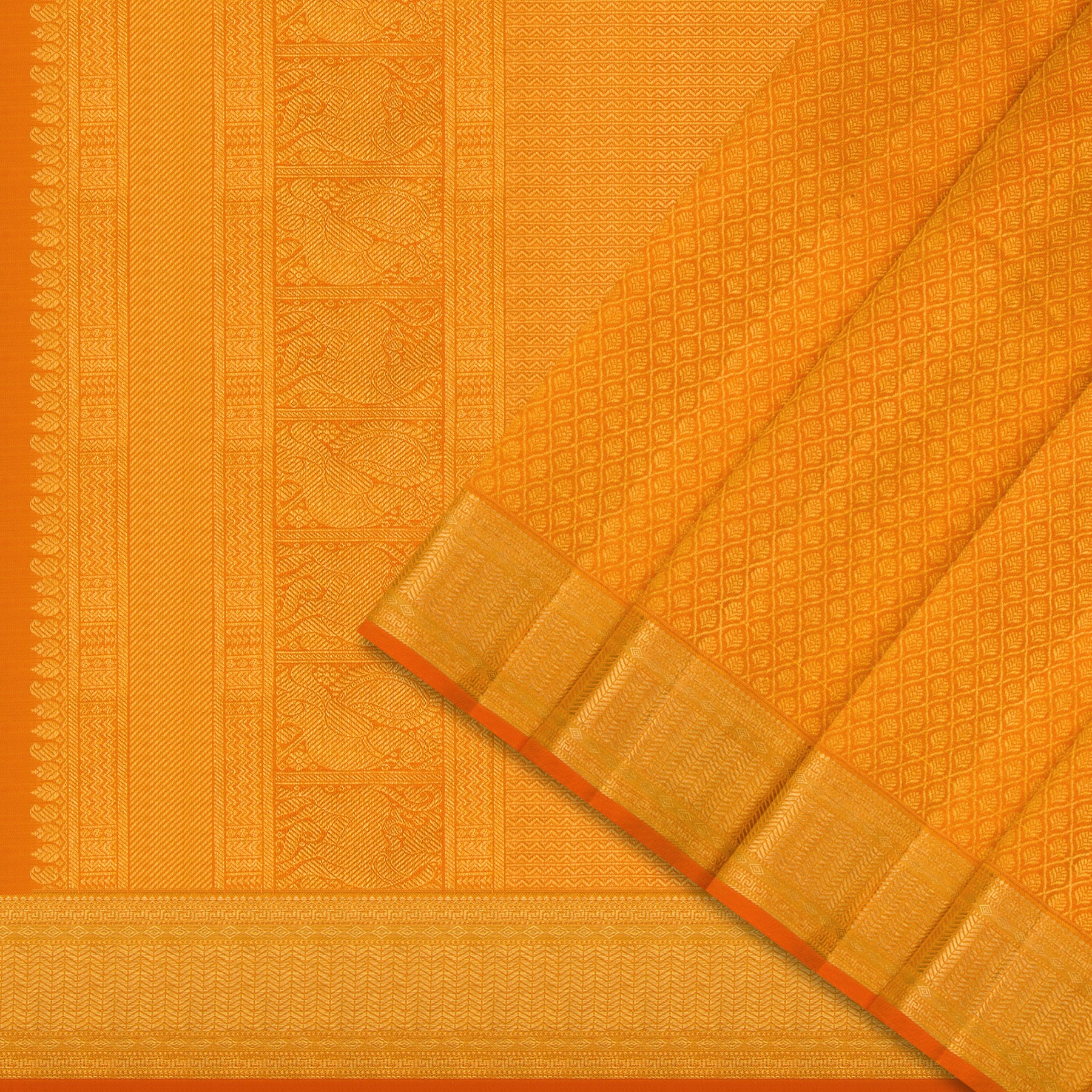 Kanakavalli Kanjivaram Silk Sari 24-110-HS001-07510 - Cover View