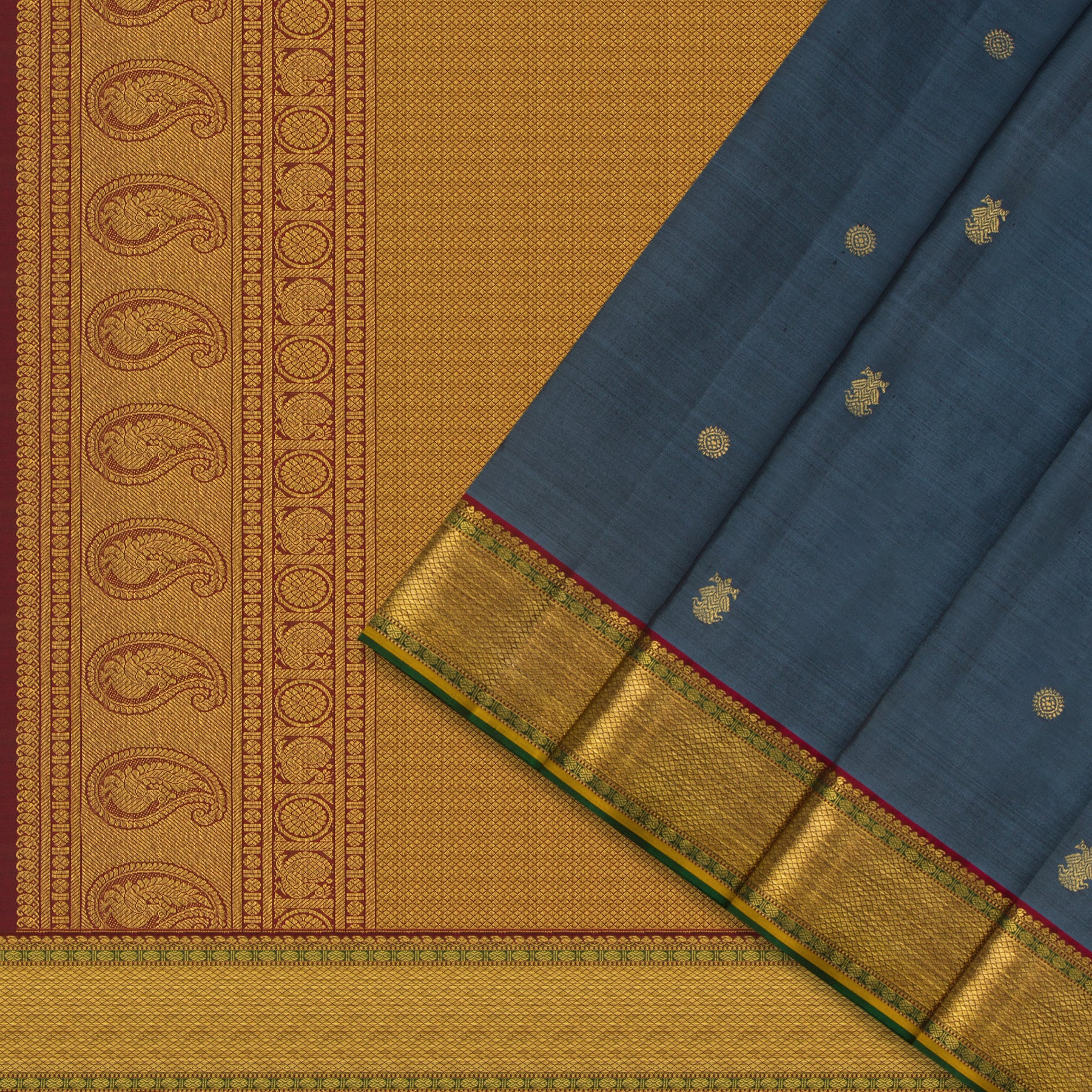 Kanakavalli Kanjivaram Silk Sari 24-110-HS001-07530 - Cover View