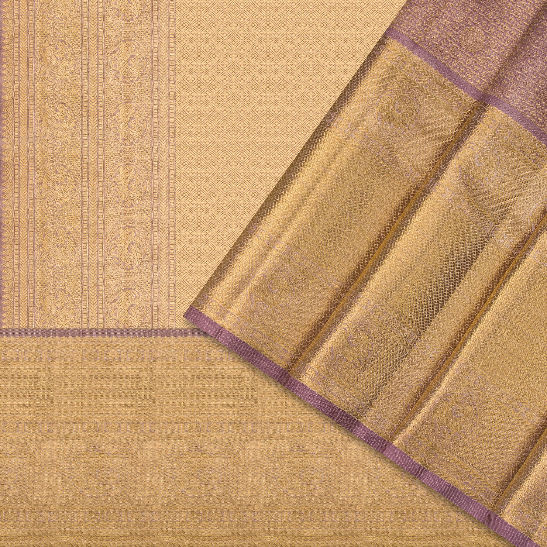 Kanakavalli Kanjivaram Silk Sari 24-110-HS001-07766 - Cover View