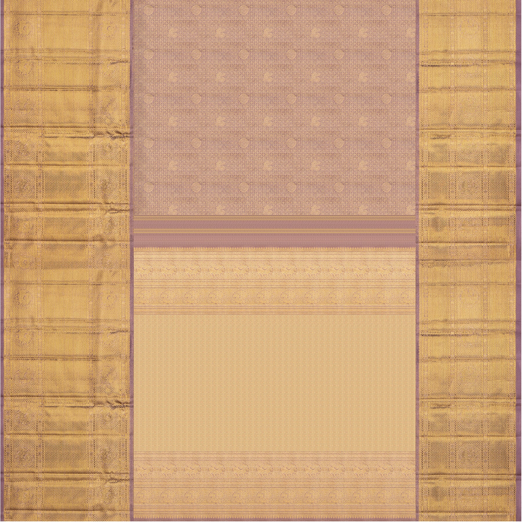 Kanakavalli Kanjivaram Silk Sari 24-110-HS001-07766 - Full View