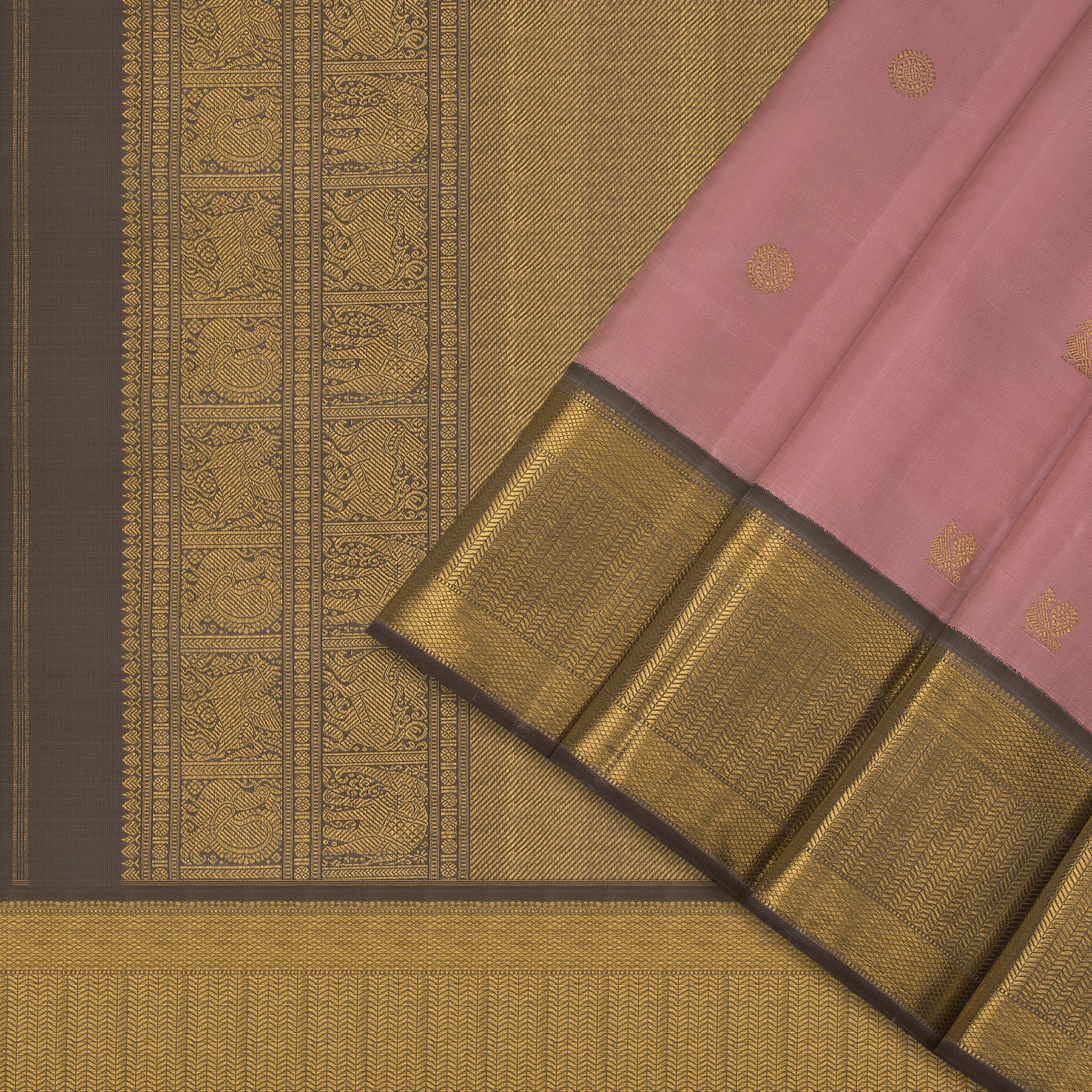 Kanakavalli Kanjivaram Silk Sari 24-110-HS001-07773 - Cover View