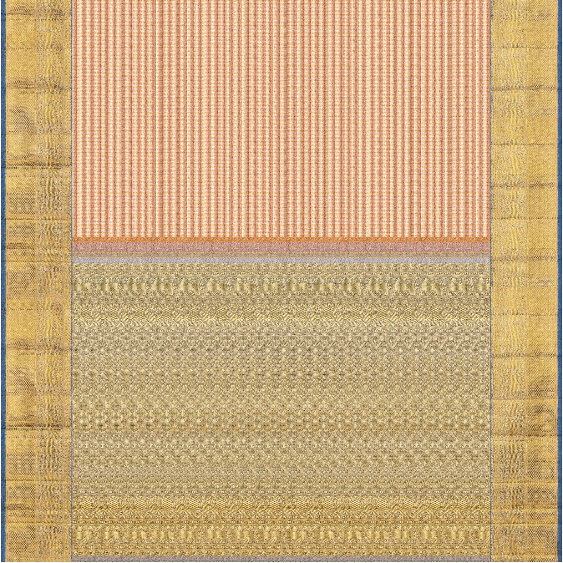 Kanakavalli Kanjivaram Silk Sari 24-110-HS001-07781 - Full View