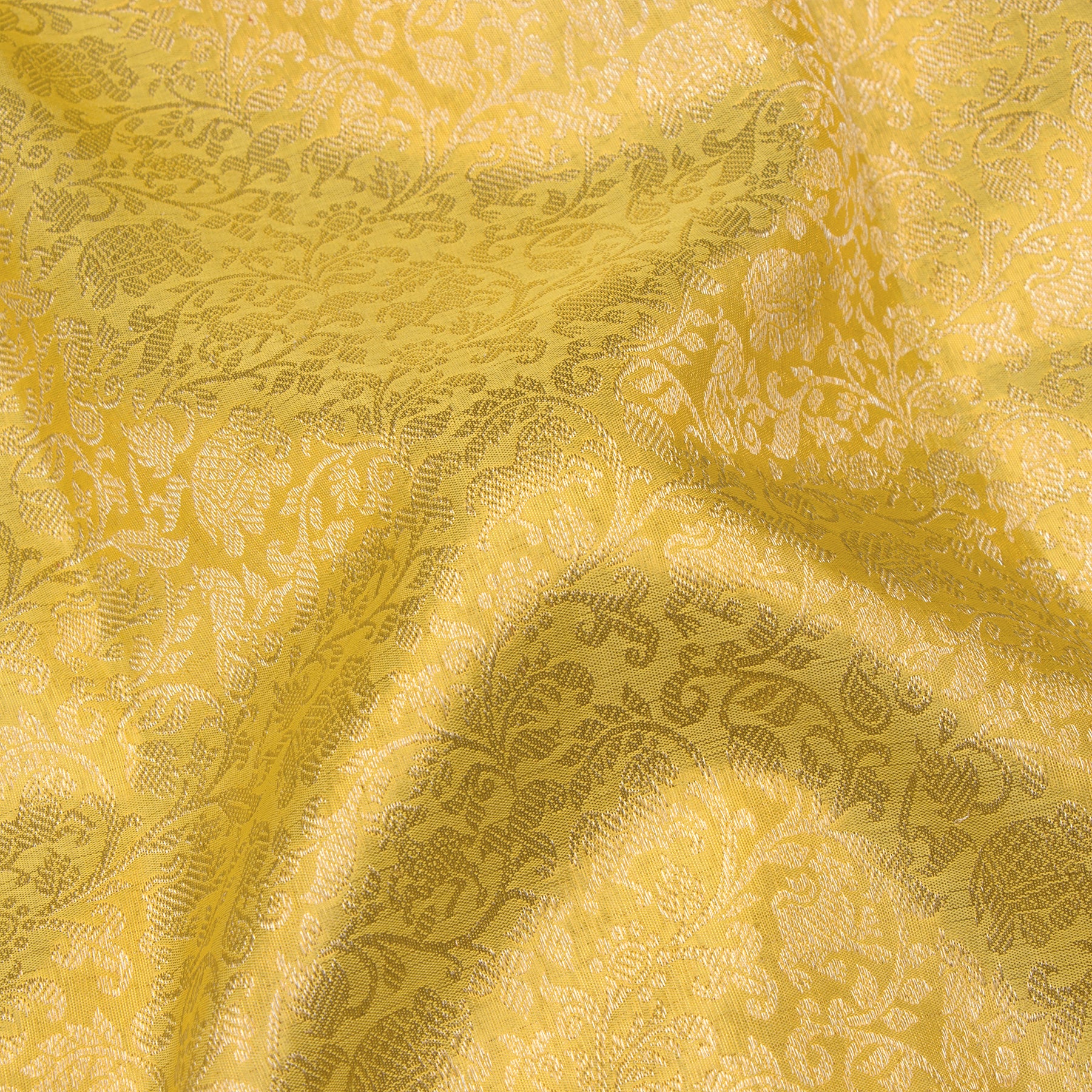 Kanakavalli Kanjivaram Silk Sari 24-110-HS001-07819 - Fabric View