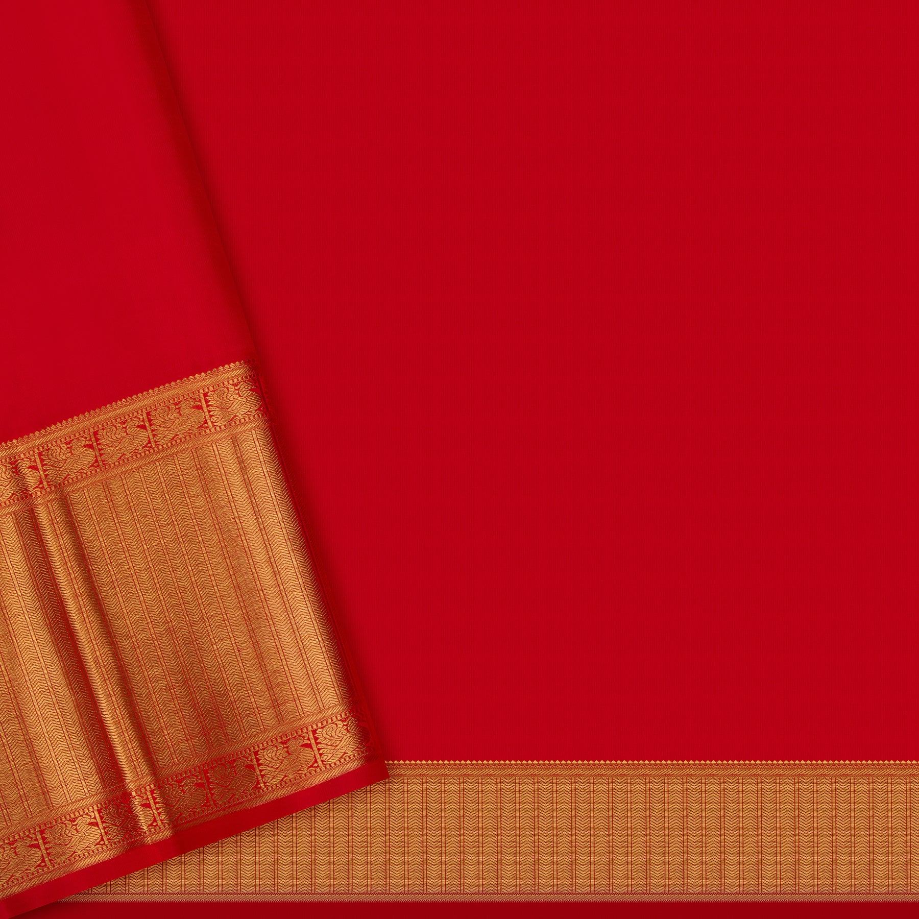 Kanakavalli Kanjivaram Silk Sari 24-110-HS001-07822 - Blouse View