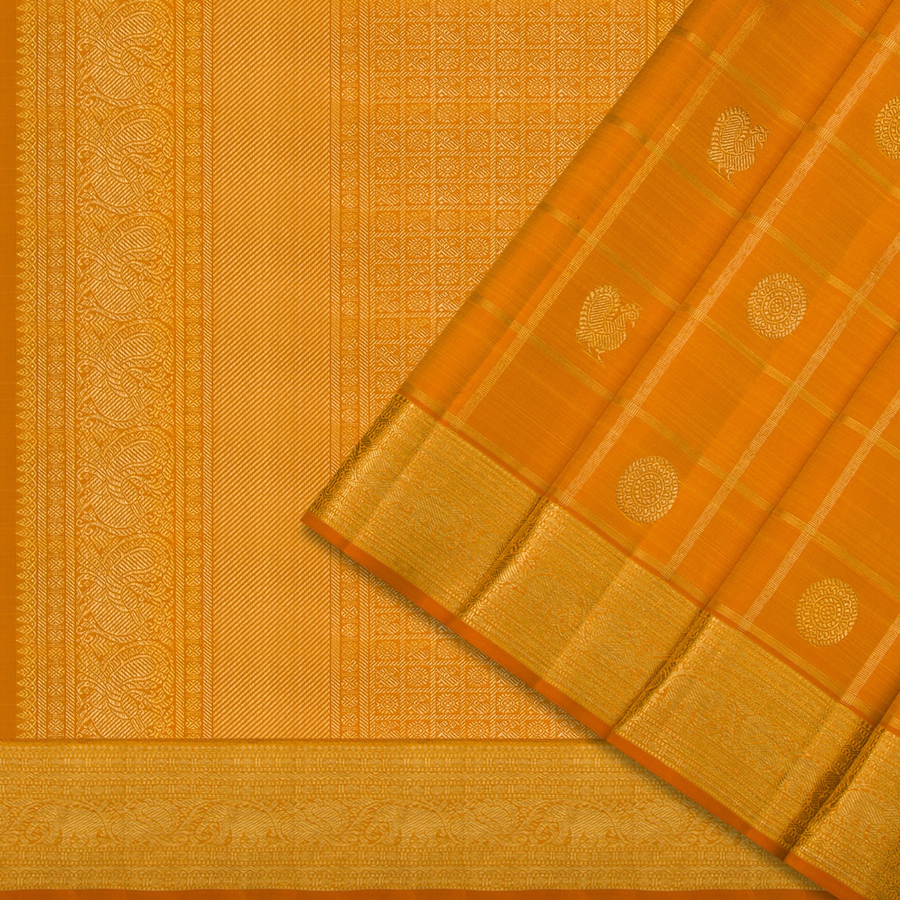 Kanakavalli Kanjivaram Silk Sari 24-110-HS001-07866 - Cover View