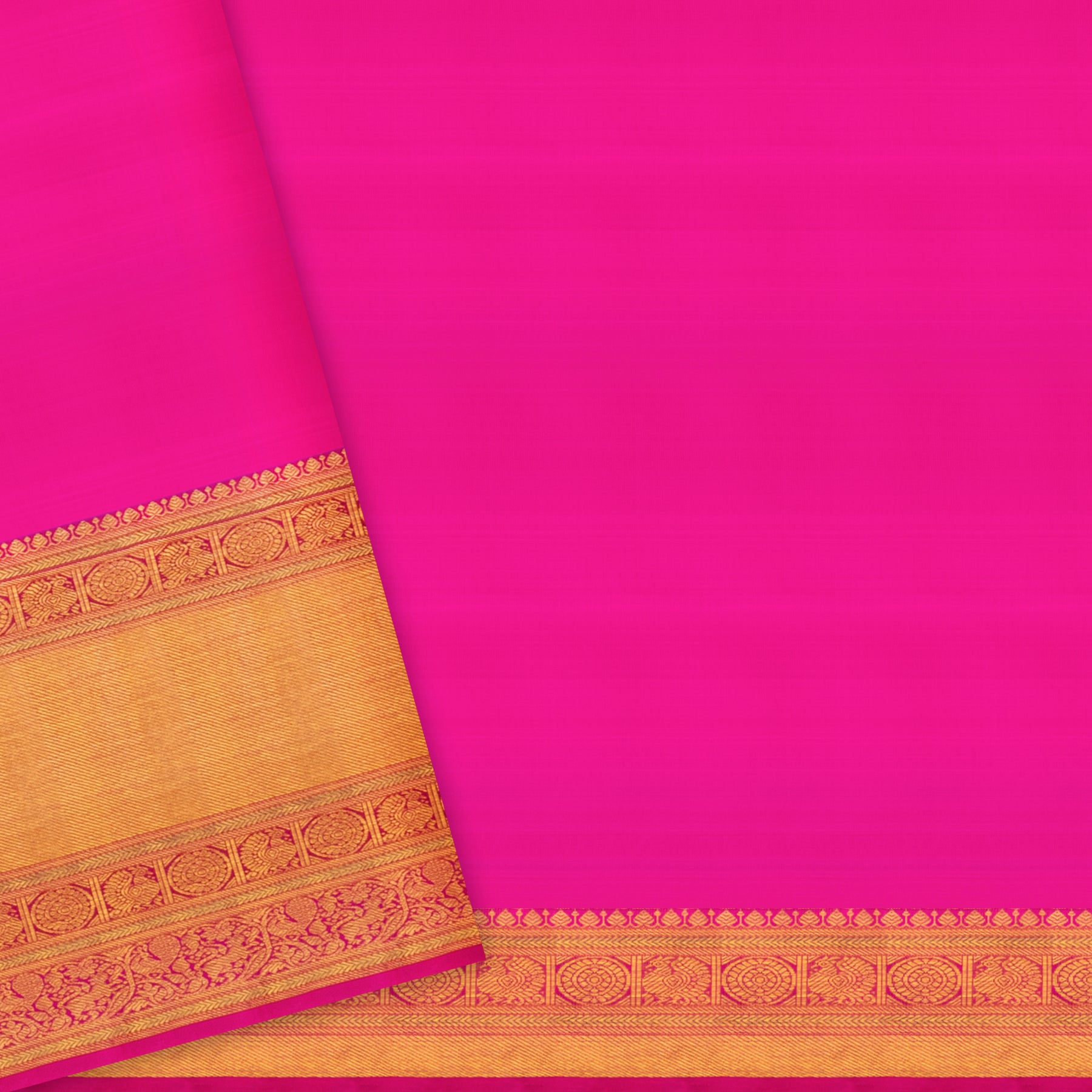 Kanakavalli Kanjivaram Silk Sari 24-110-HS001-07890 - Blouse View