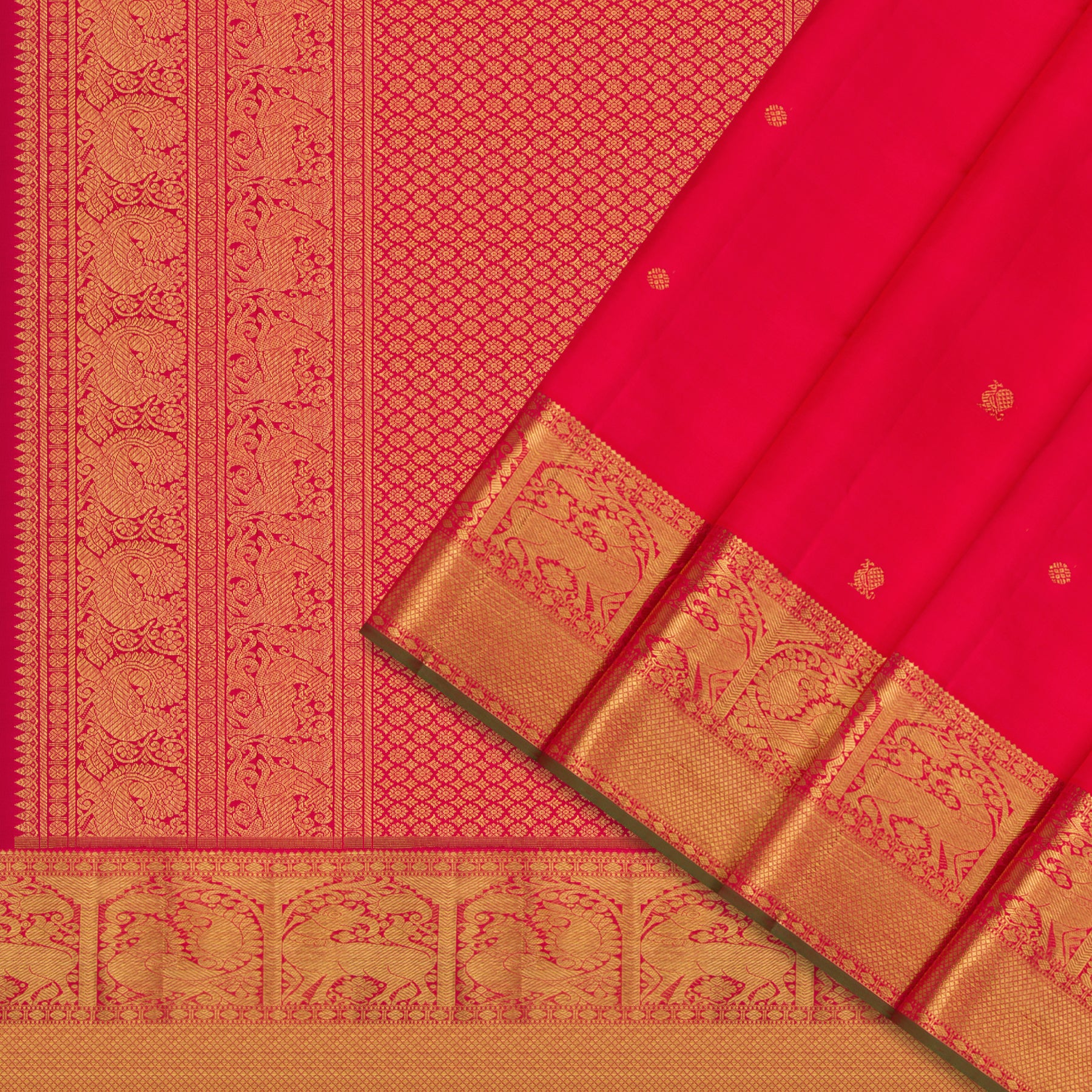Kanakavalli Kanjivaram Silk Sari 24-110-HS001-07893 - Cover View