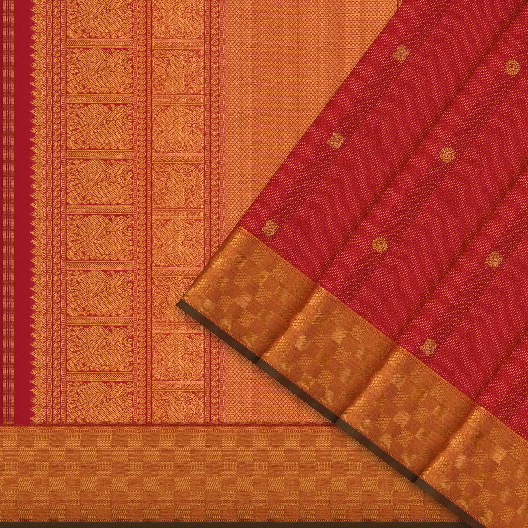 Kanakavalli Kanjivaram Silk Sari 24-110-HS001-07901 - Cover View