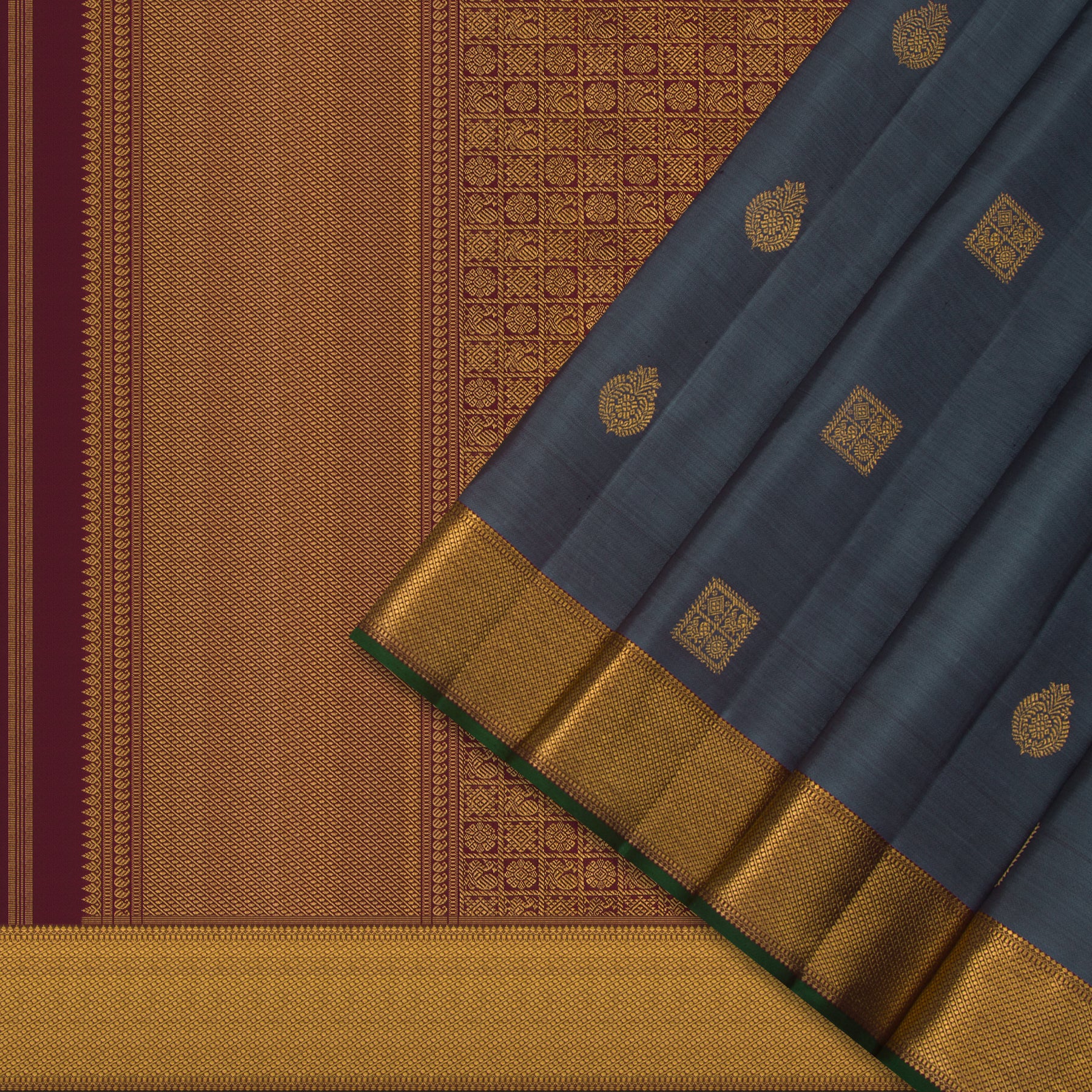 Kanakavalli Kanjivaram Silk Sari 24-110-HS001-07903 - Cover View