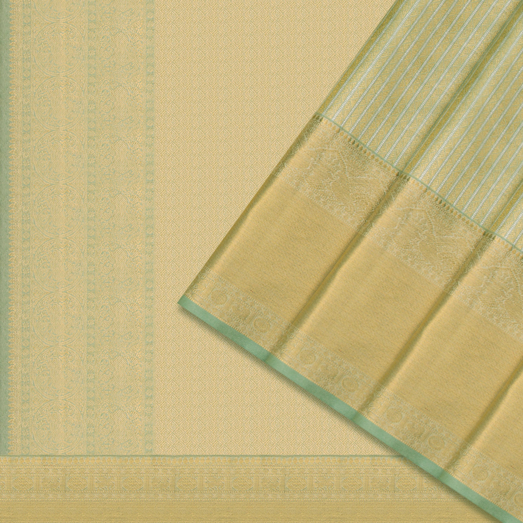 Kanakavalli Kanjivaram Silk Sari 24-110-HS001-09471 - Cover View