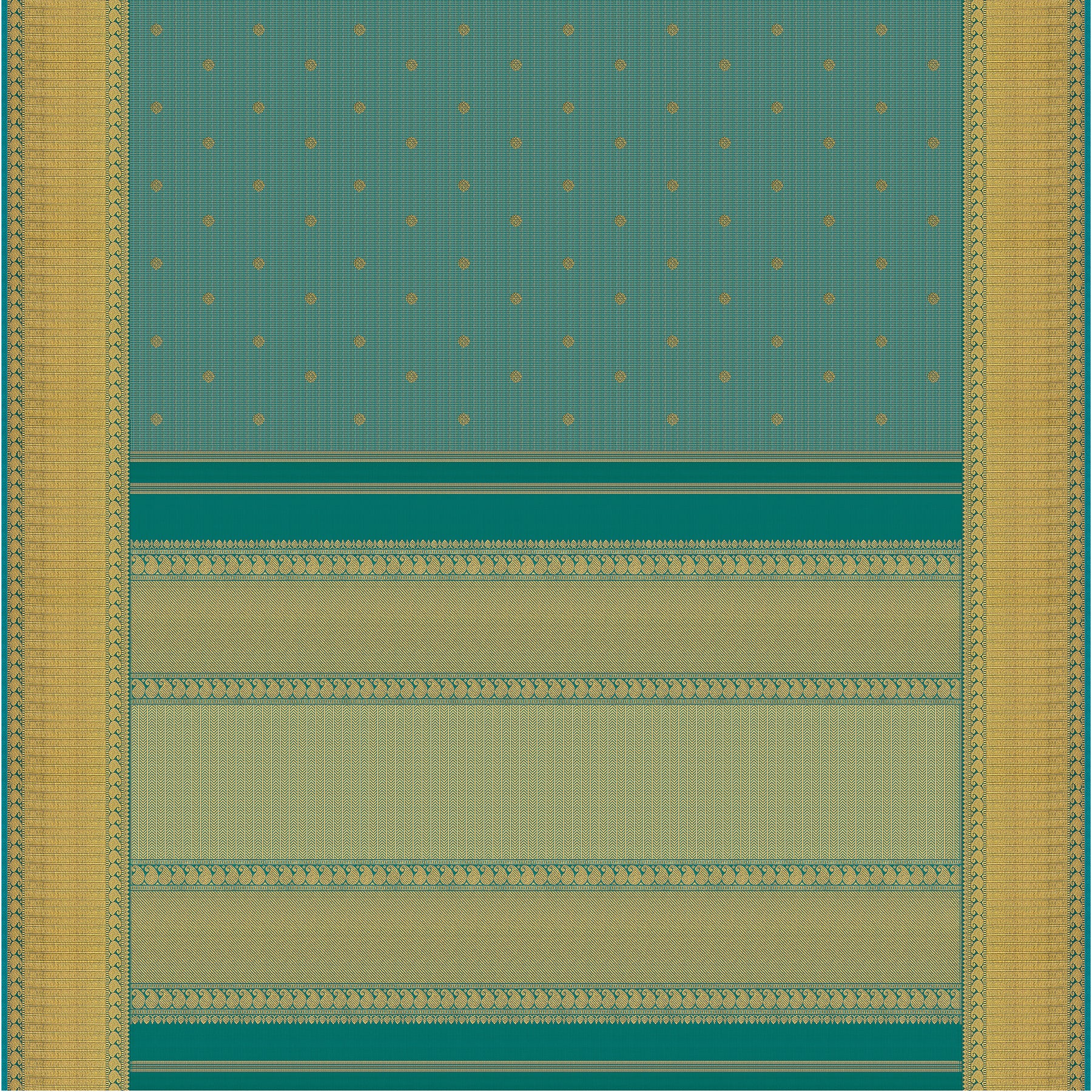 Kanakavalli Kanjivaram Silk Sari 24-110-HS001-09512 - Full View