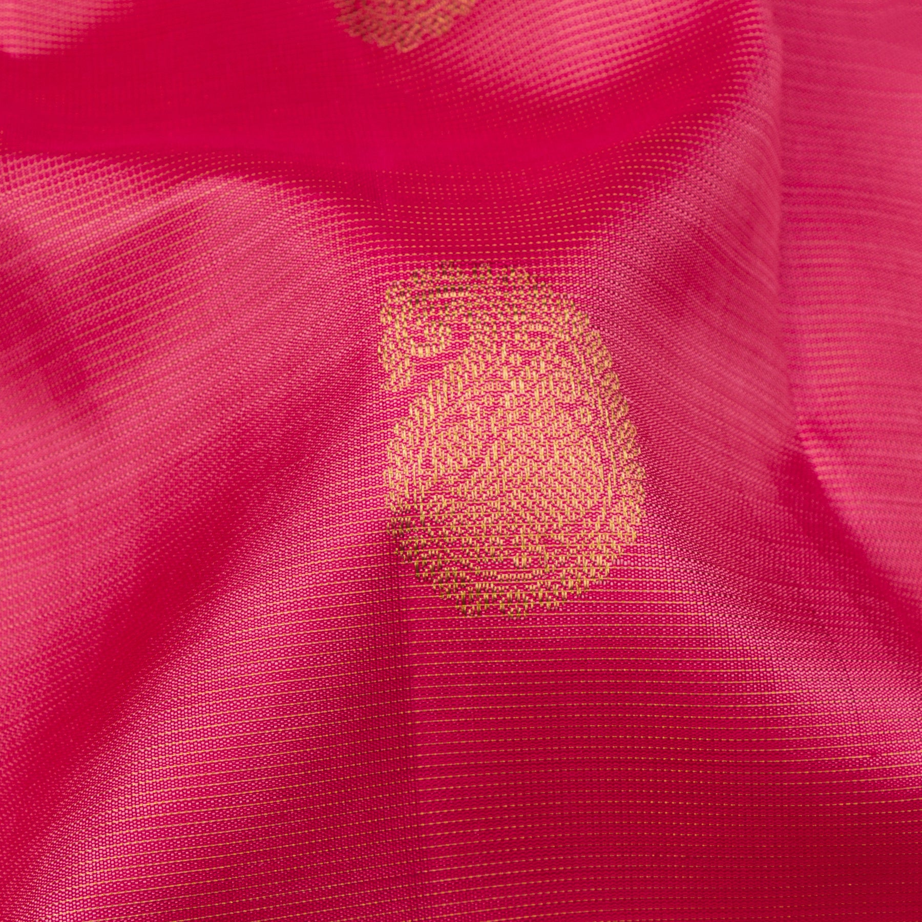 Kanakavalli Kanjivaram Silk Sari 24-110-HS001-09569 - Fabric View