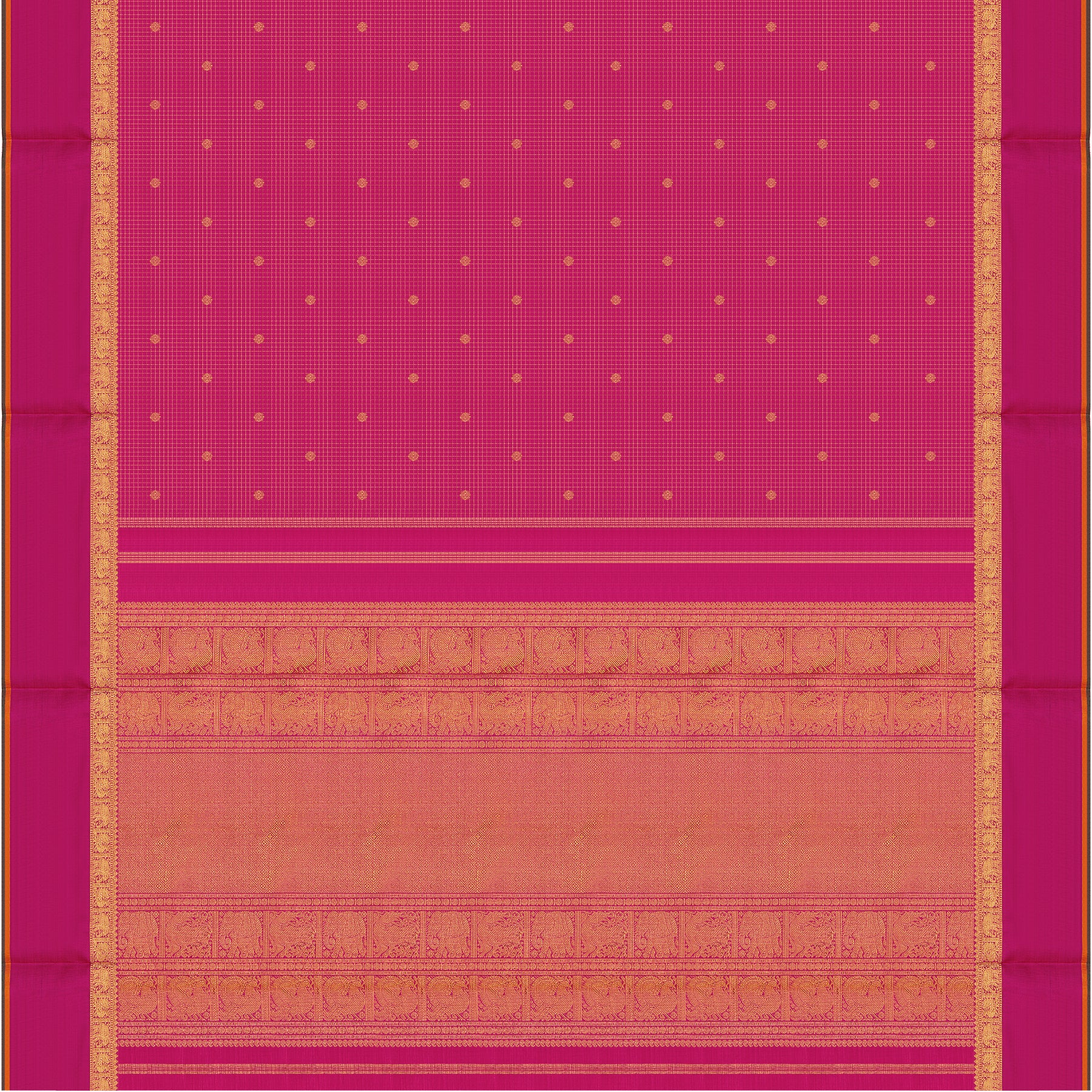 Kanakavalli Kanjivaram Silk Sari 24-110-HS001-09573 - Full View