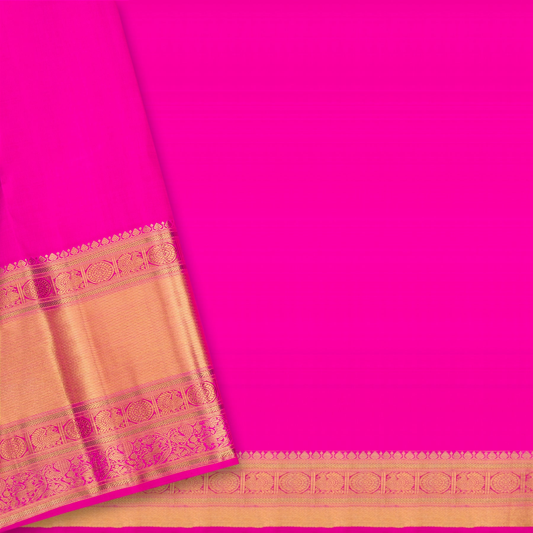 Kanakavalli Kanjivaram Silk Sari 24-110-HS001-09582 - Blouse View