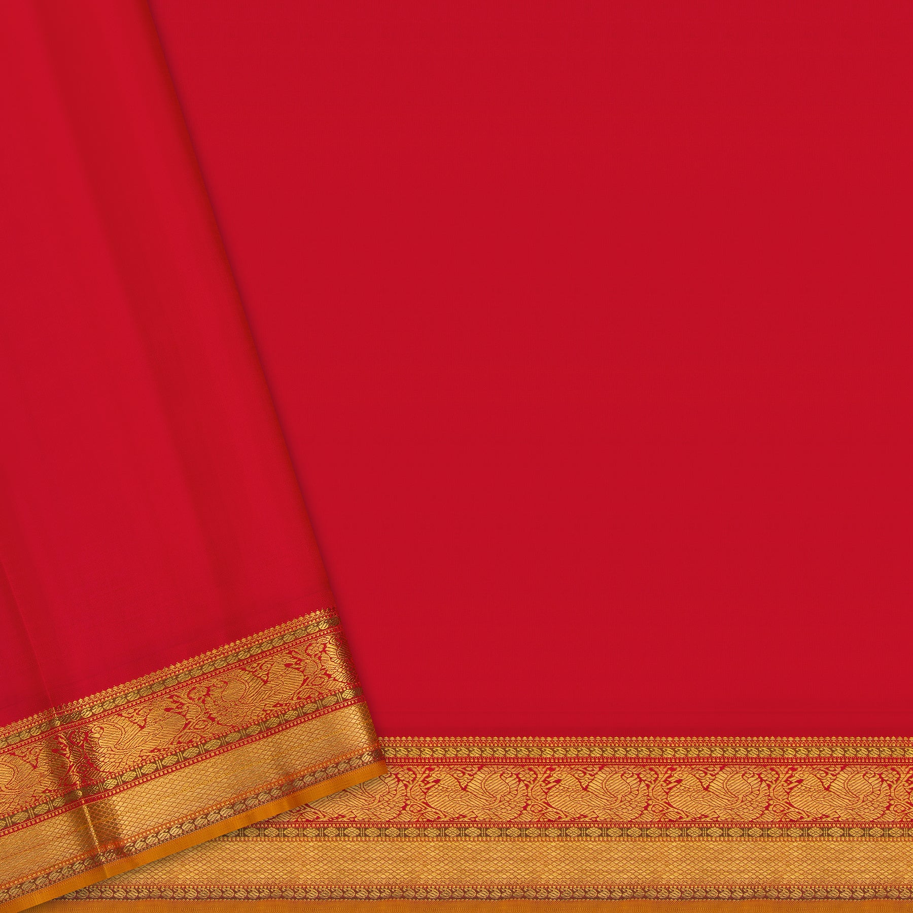 Kanakavalli Kanjivaram Silk Sari 24-110-HS001-09602 - Blouse View