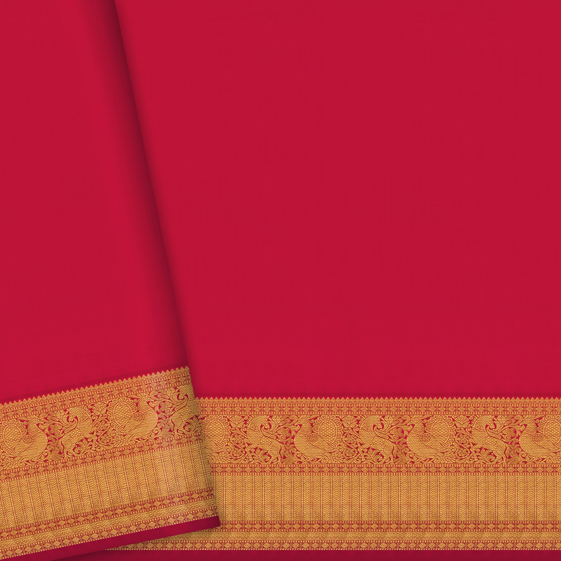 Kanakavalli Kanjivaram Silk Sari 24-110-HS001-10223 - Blouse View