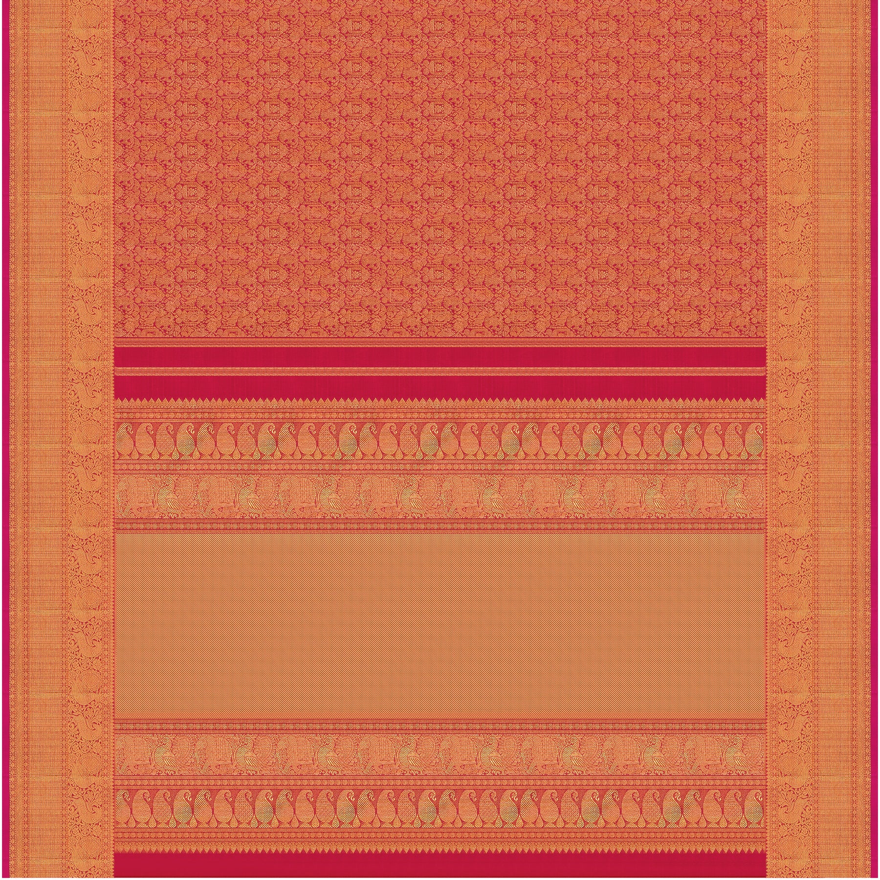 Kanakavalli Kanjivaram Silk Sari 24-110-HS001-10223 - Full View