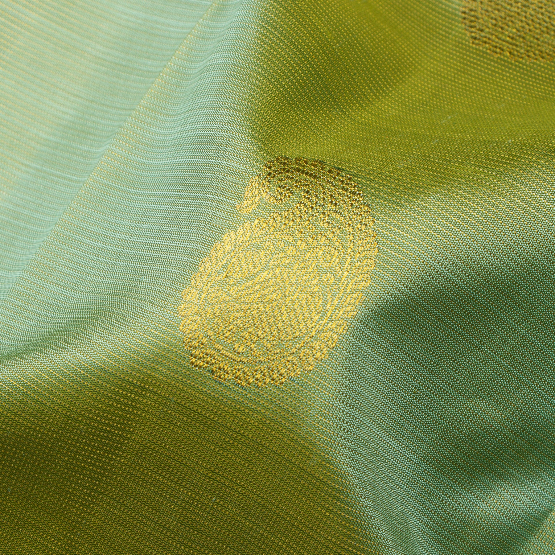 Kanakavalli Kanjivaram Silk Sari 24-110-HS001-10249 - Fabric View