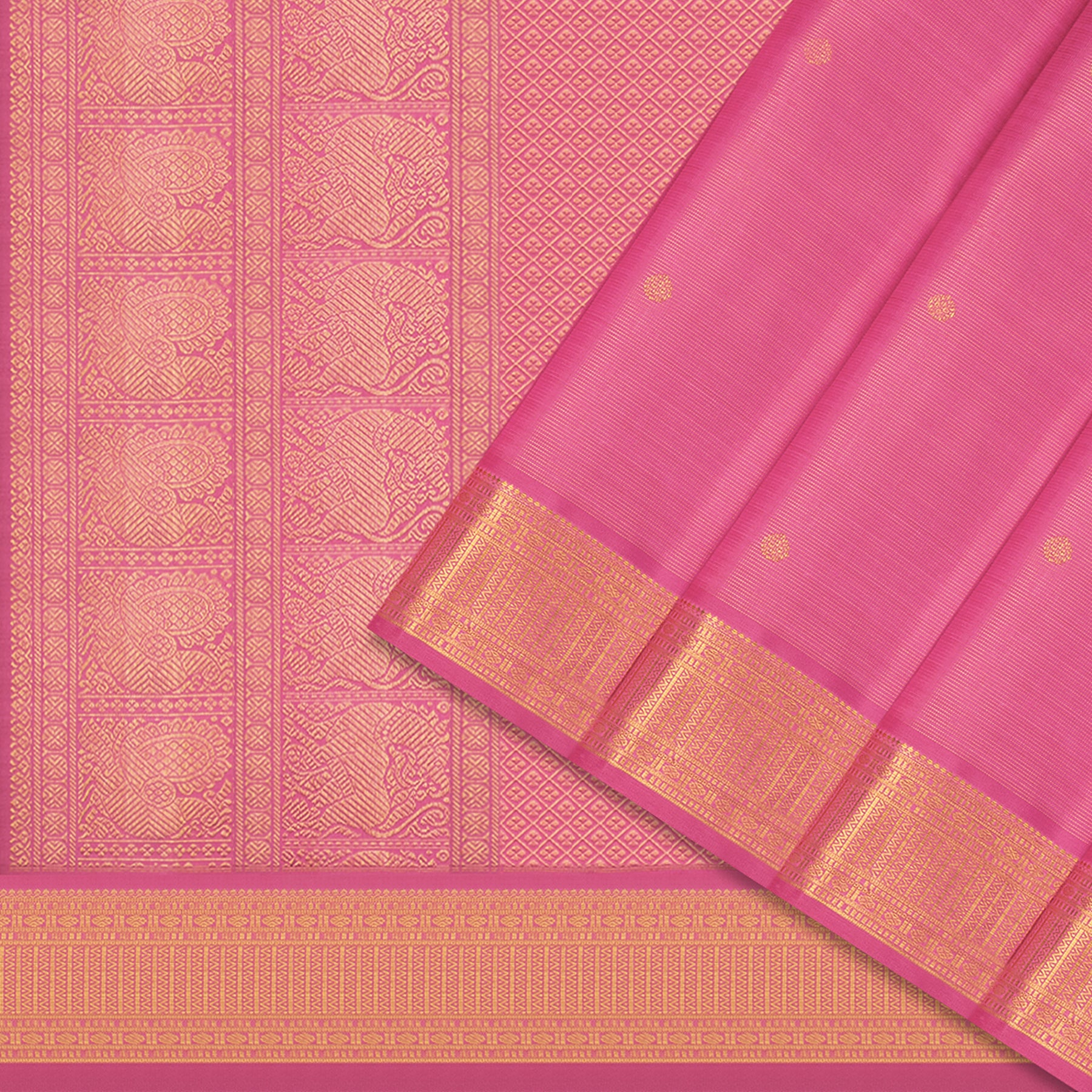 Kanakavalli Kanjivaram Silk Sari 24-110-HS001-10251 - Cover View