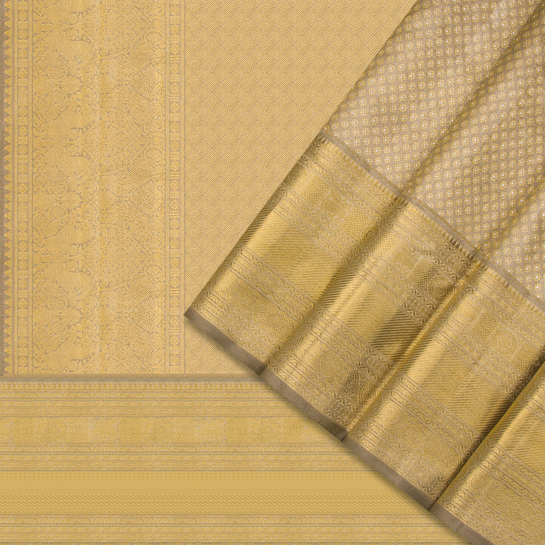 Kanakavalli Kanjivaram Silk Sari 24-110-HS001-10263 - Cover View