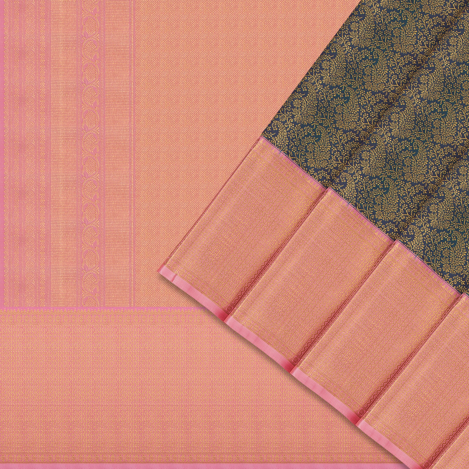 Kanakavalli Kanjivaram Silk Sari 24-110-HS001-10269 - Cover View