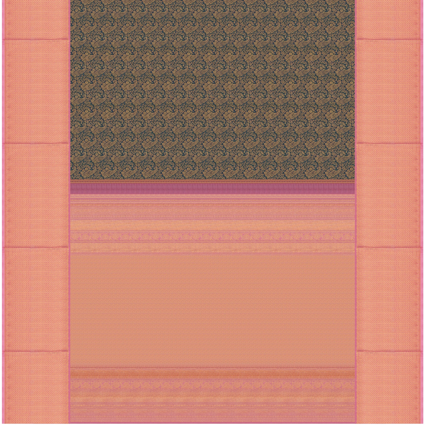 Kanakavalli Kanjivaram Silk Sari 24-110-HS001-10269 - Full View