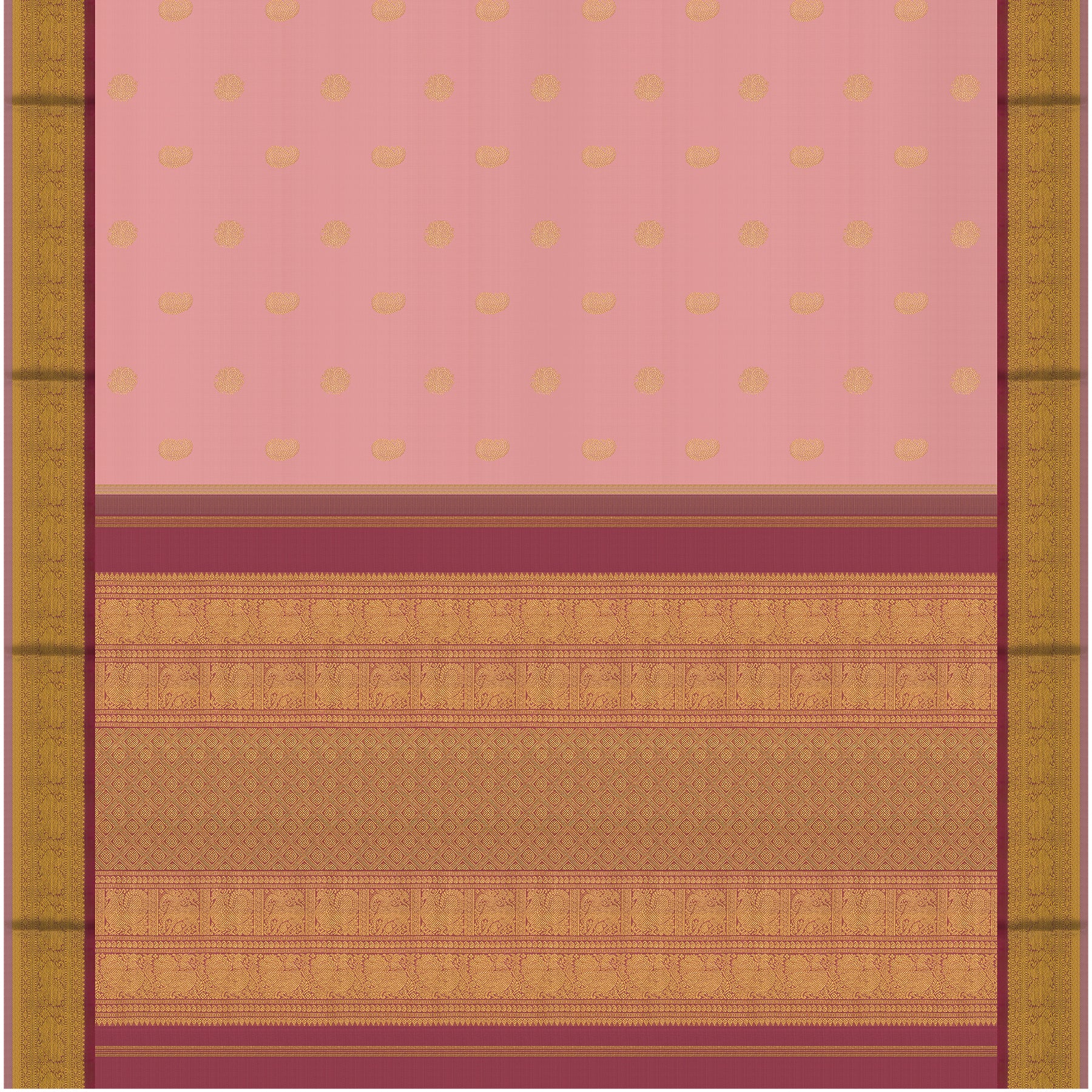 Kanakavalli Kanjivaram Silk Sari 24-110-HS001-10297 - Full View